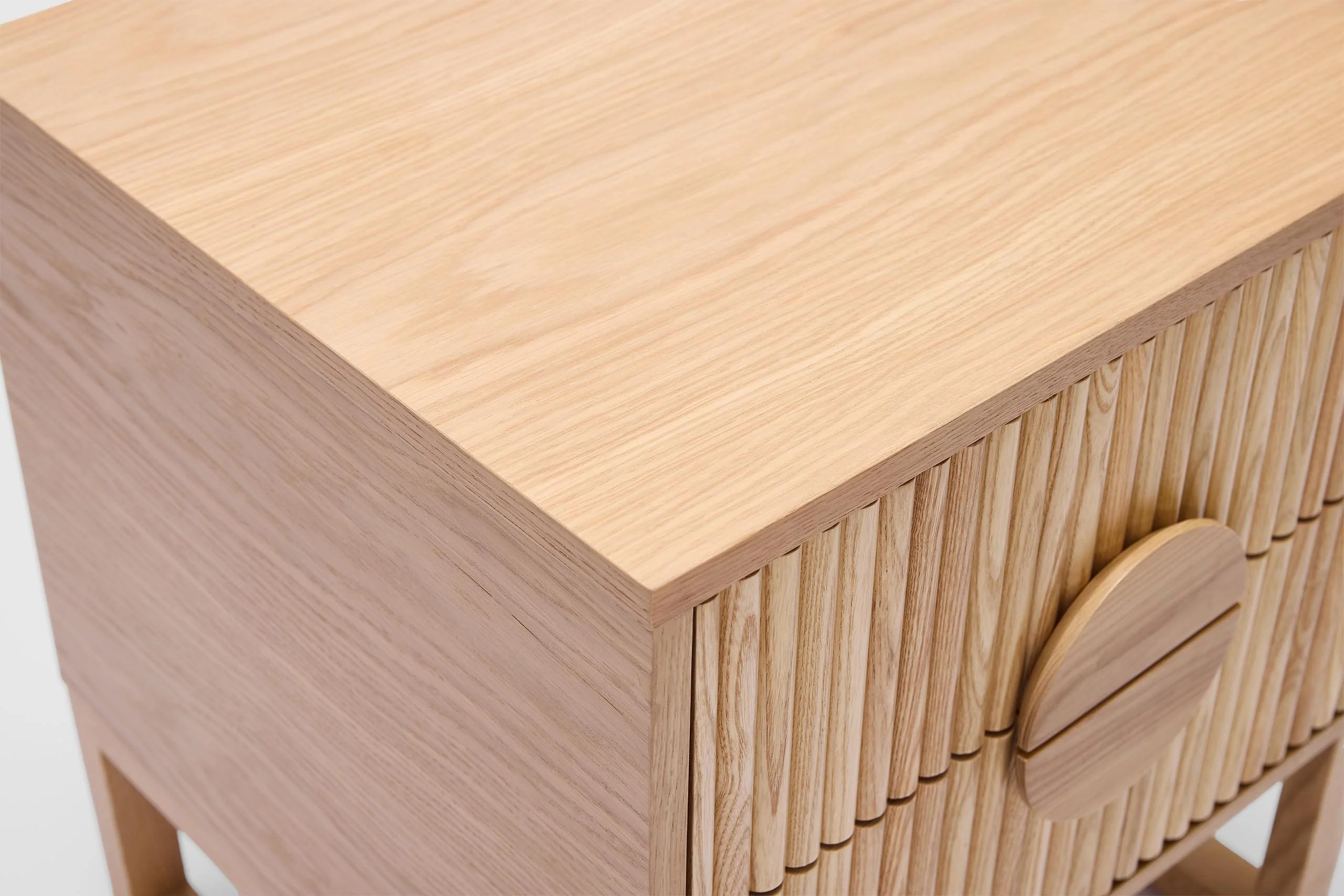 Artie Bedside Table - Natural - Image 5