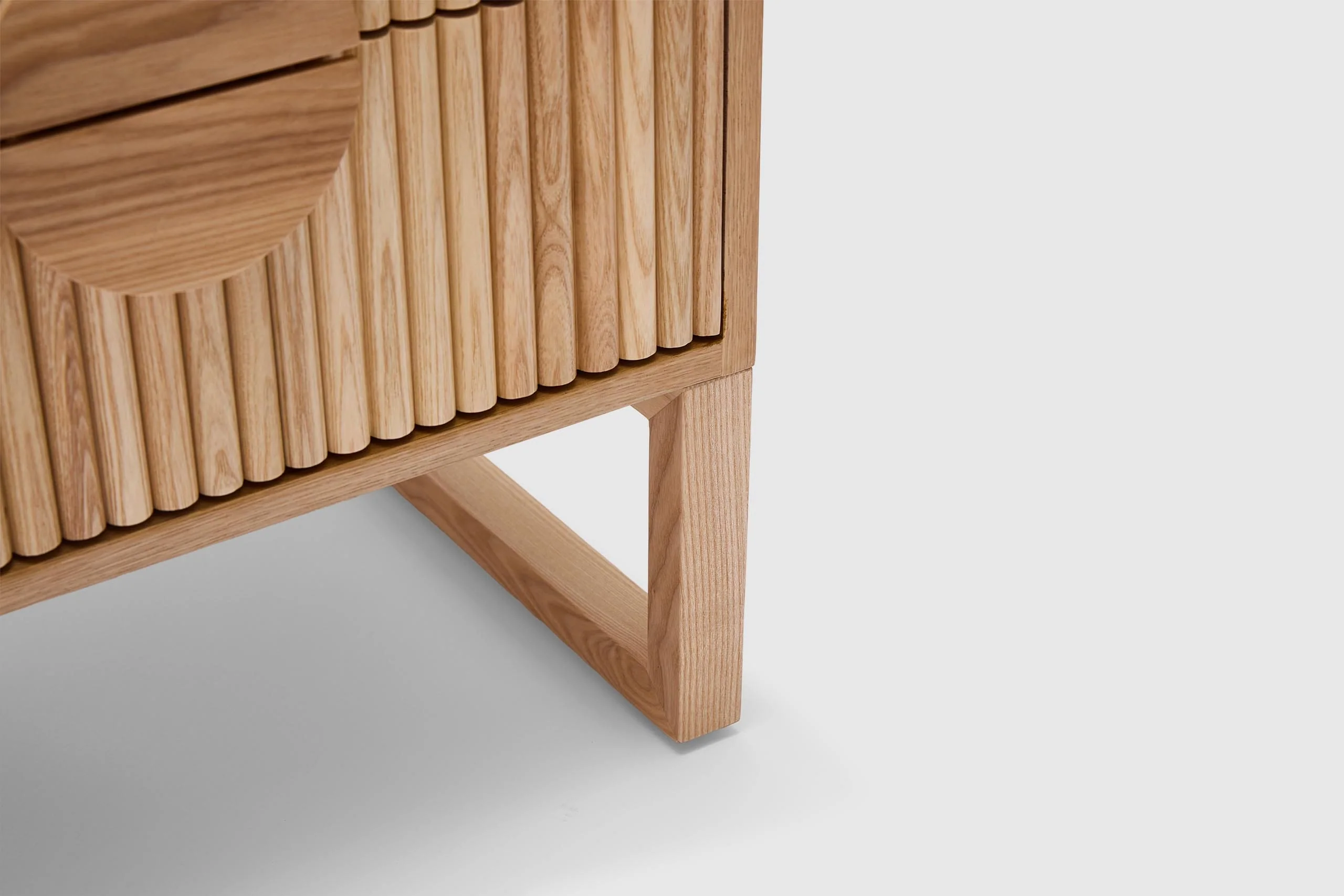 Artie Bedside Table - Natural - Image 6