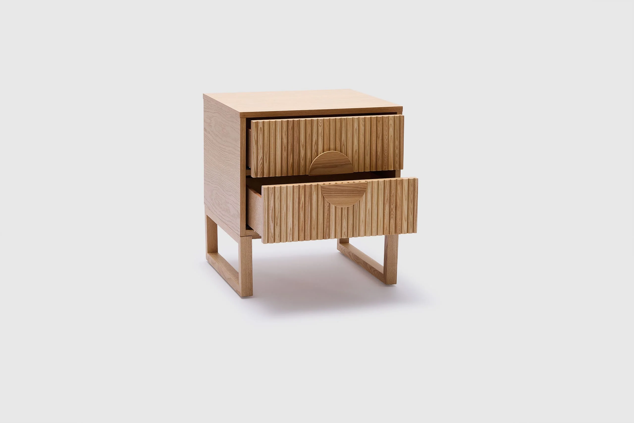 Artie Bedside Table - Natural - Image 9