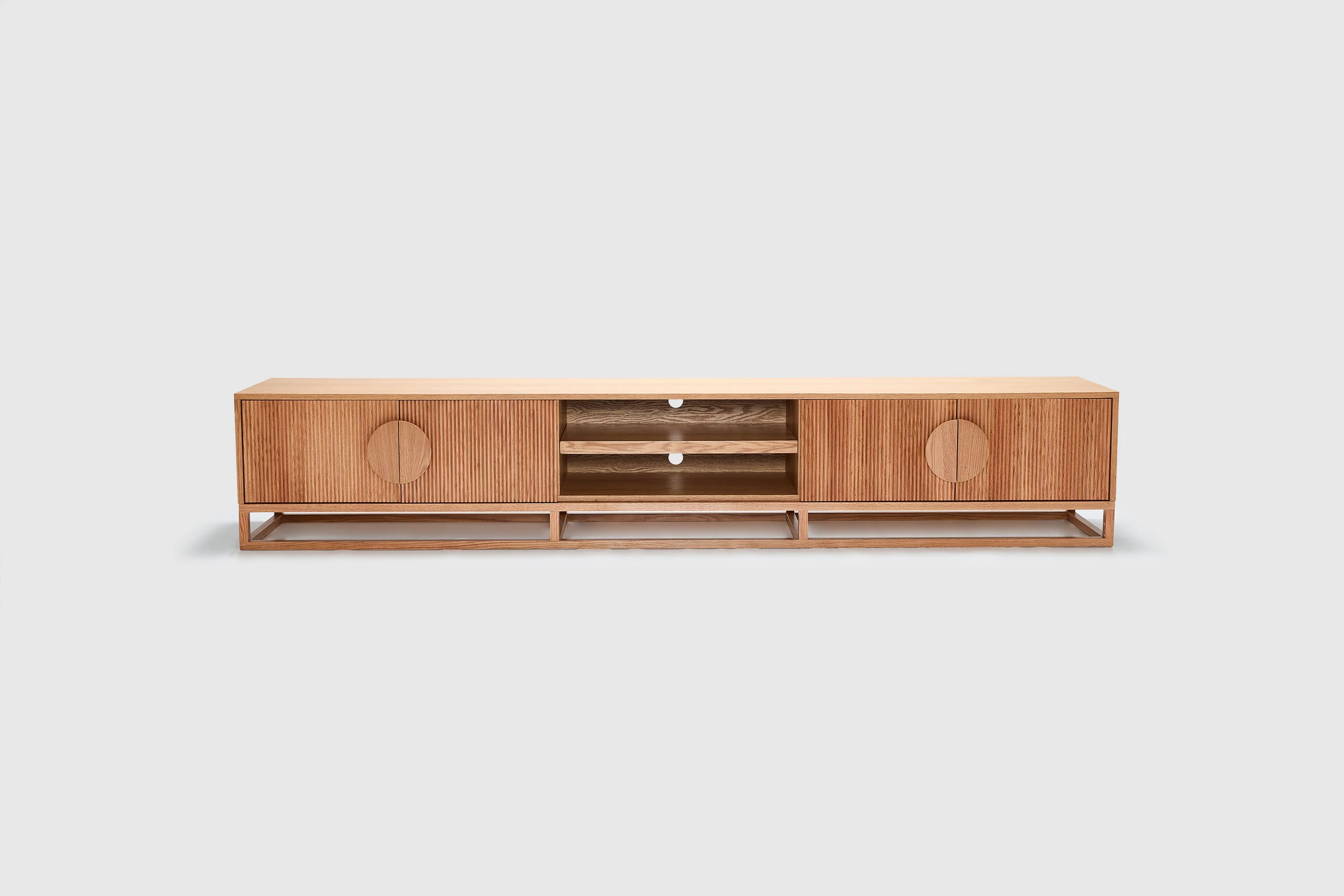Artie Entertainment Unit Natural - 280cm - Image 2