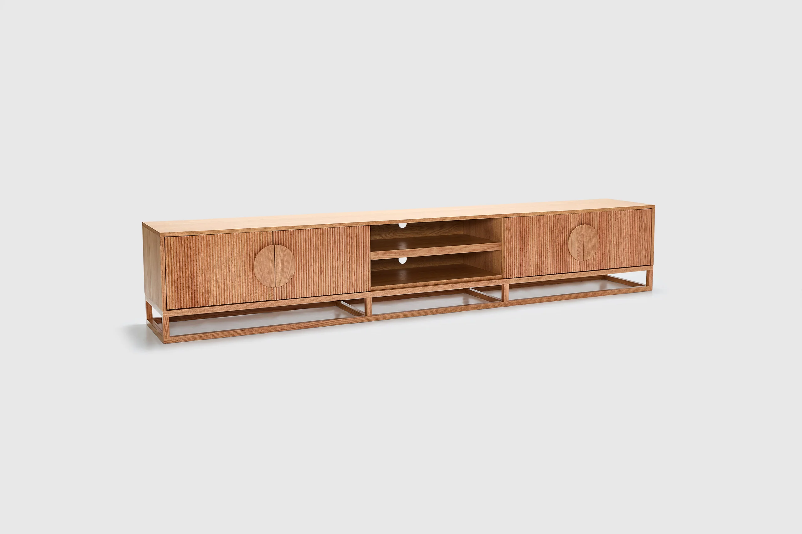 Artie Entertainment Unit Natural - 280cm - Image 3