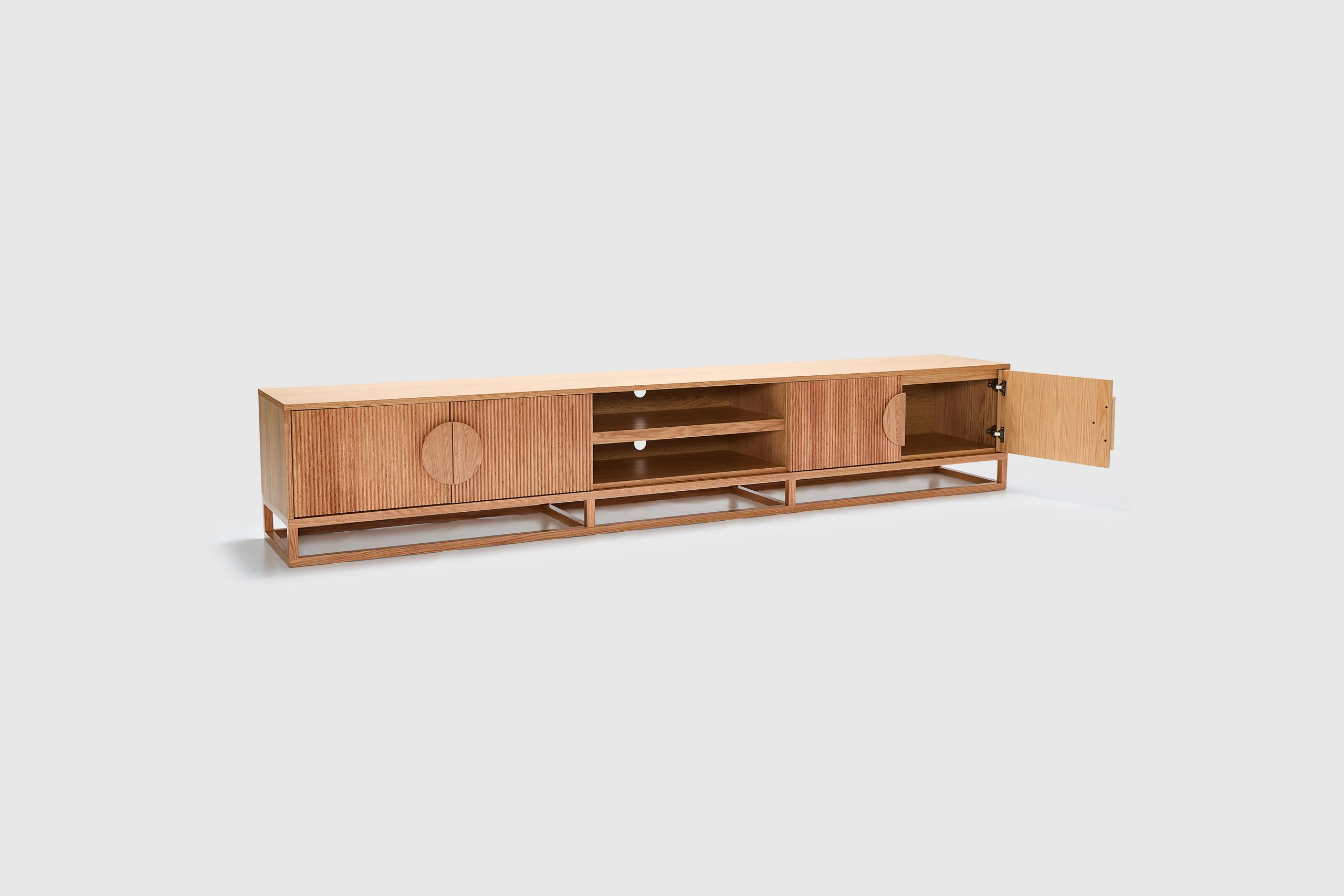 Artie Entertainment Unit Natural - 280cm - Image 4