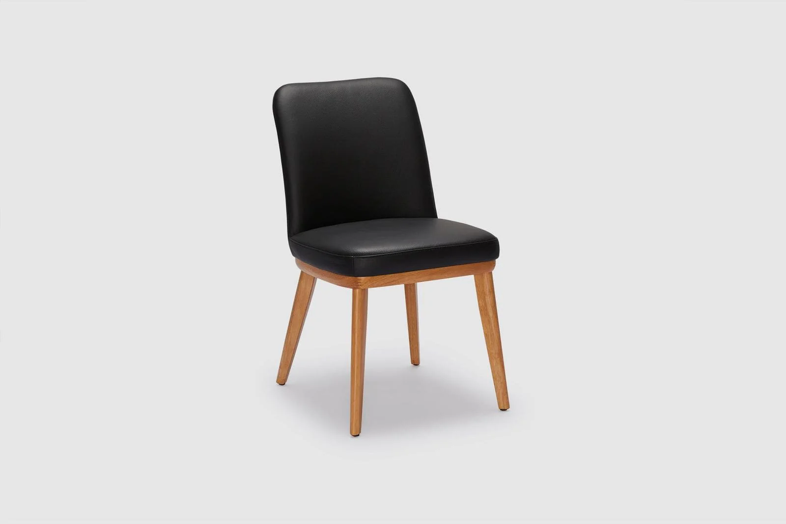 Azul Dining Chair - Black Leather - Image 3