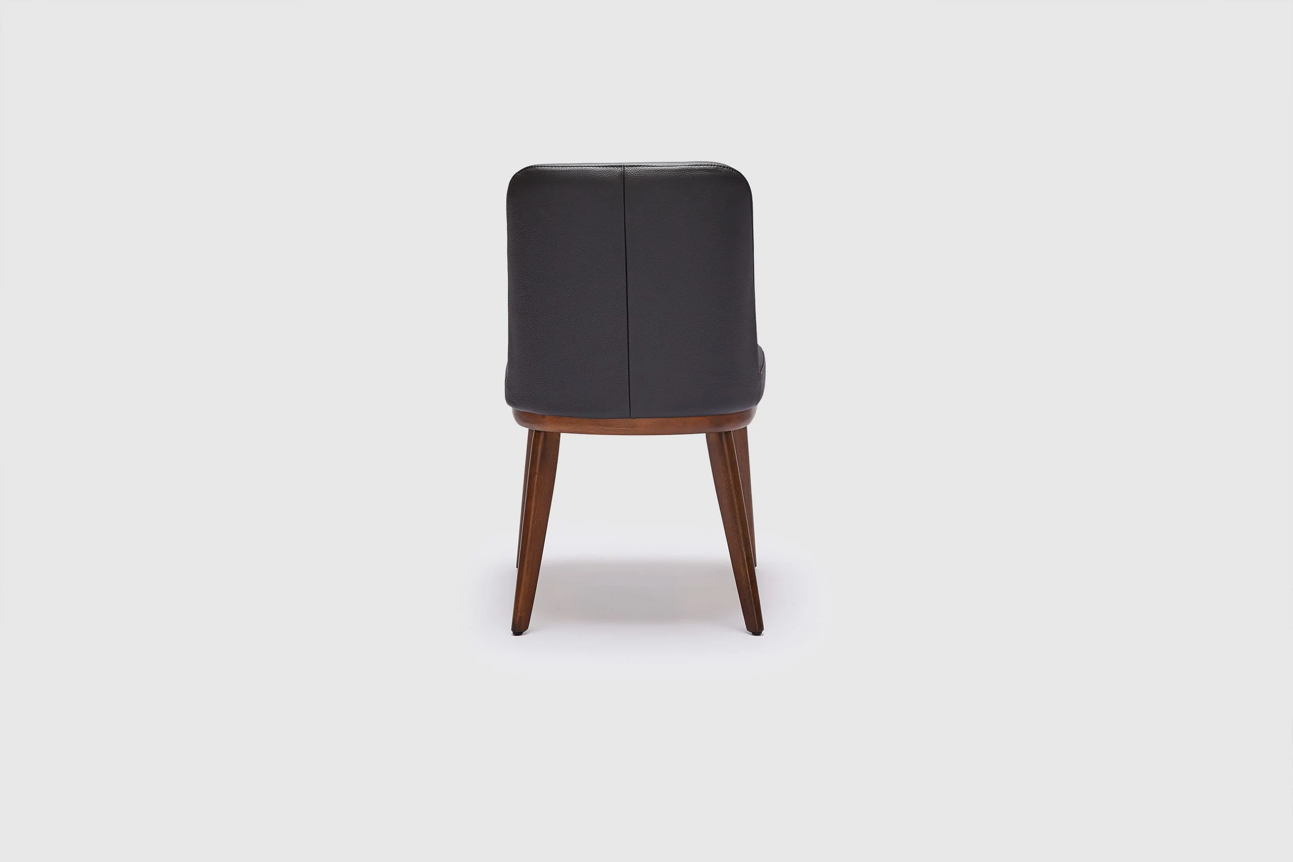 Azul Dining Chair - Black Leather/Havana - Image 5
