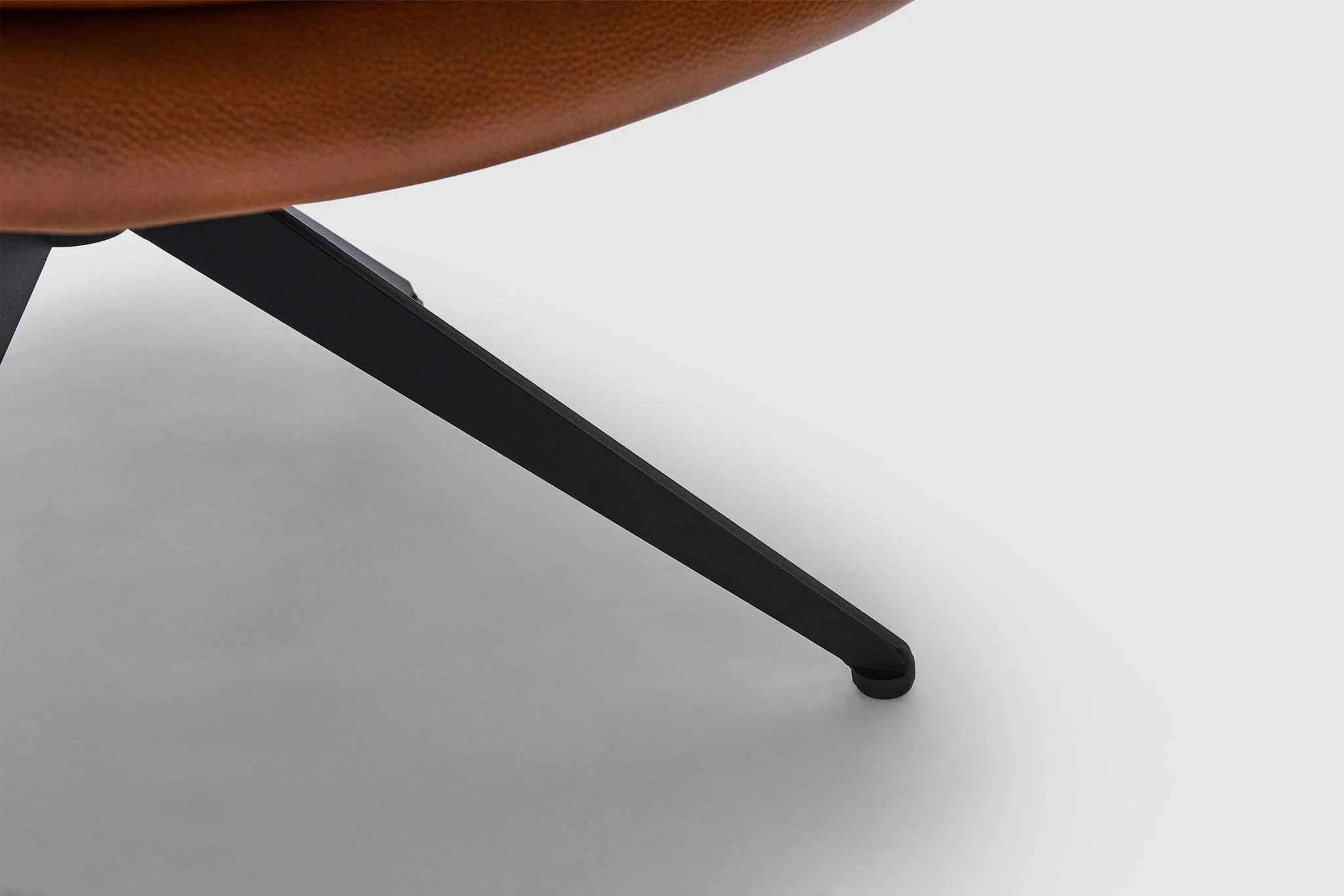 Bonita Swivel Chair - Tan Leather - Image 10