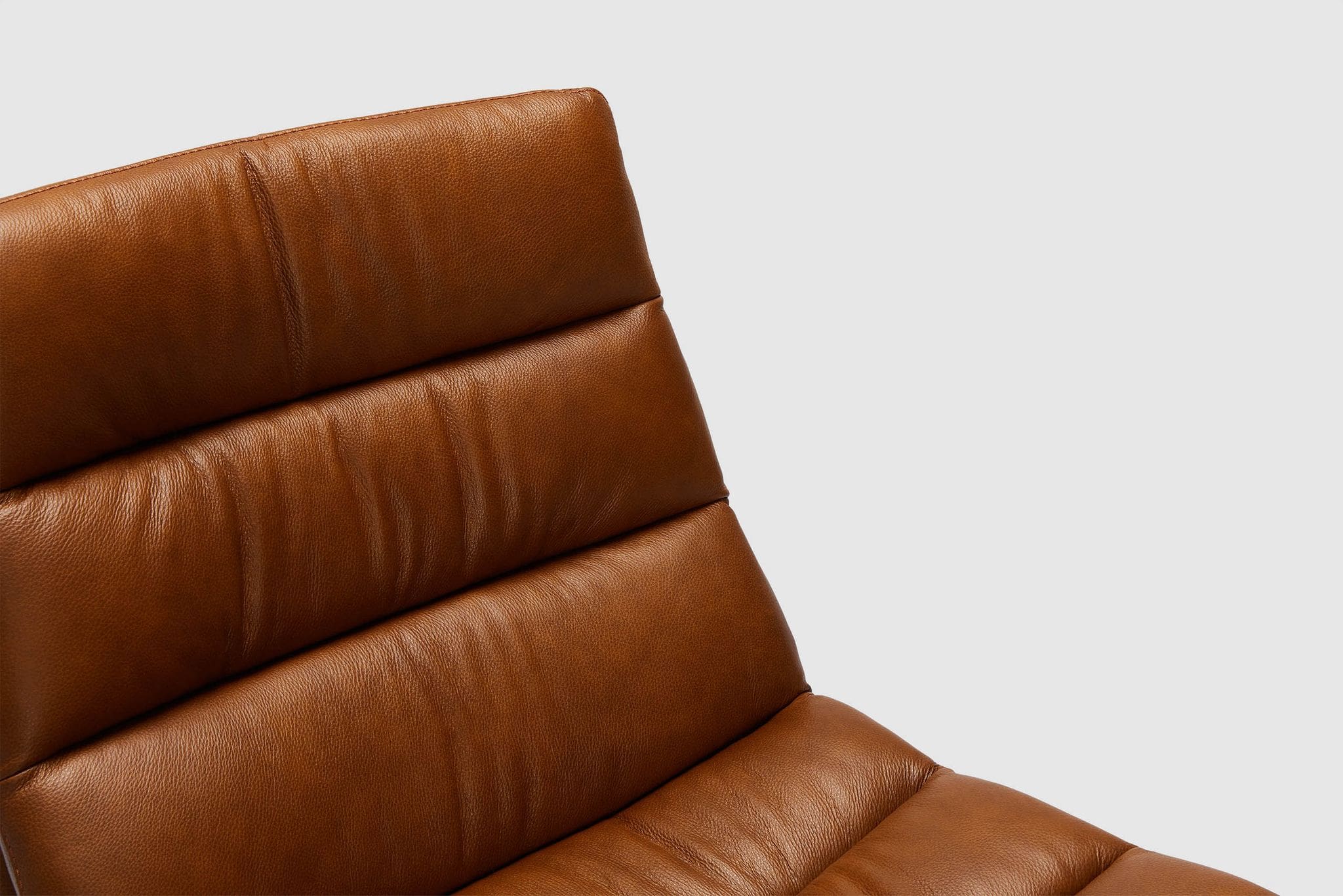 Bonita Swivel Chair - Tan Leather - Image 6