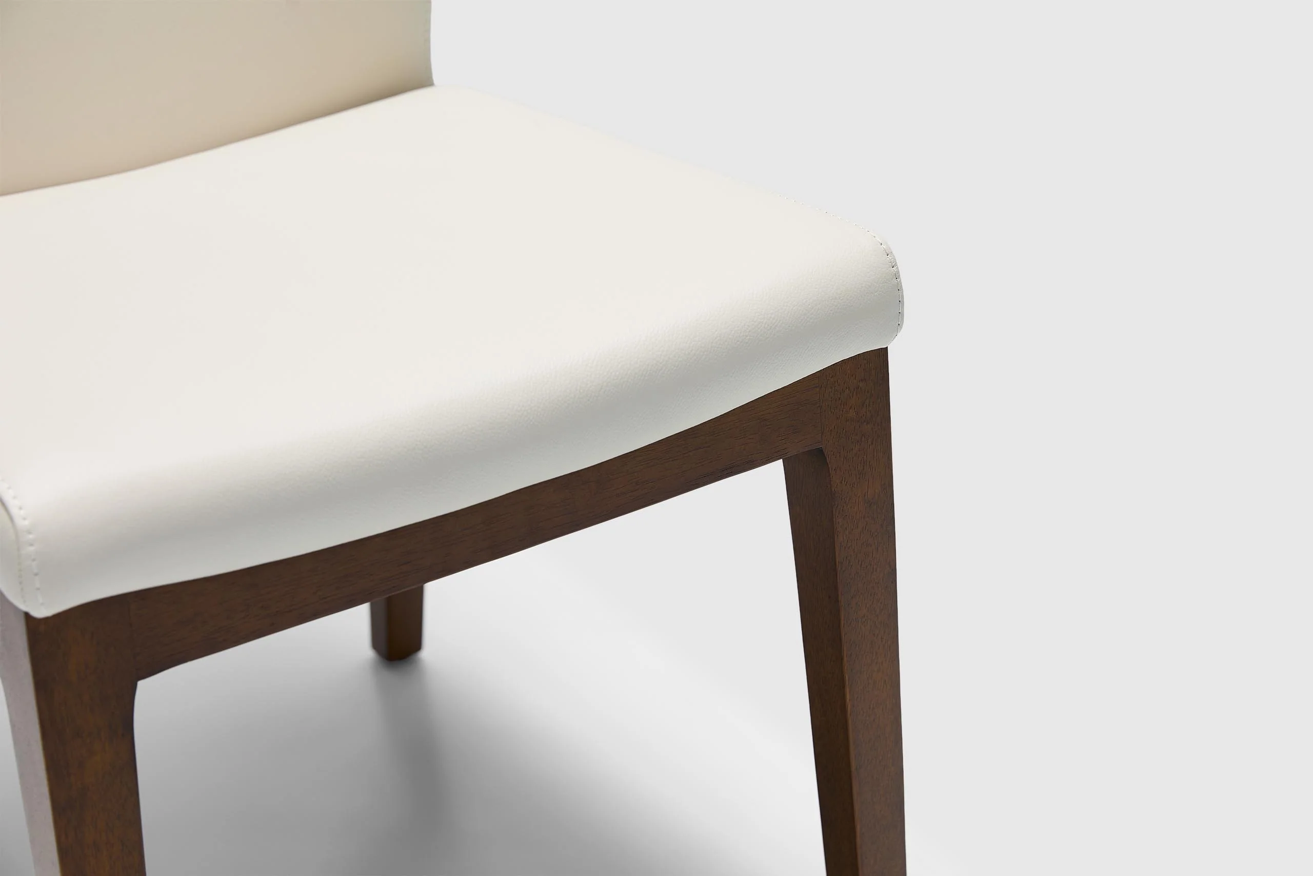 Brava Dining Chair - Frost Leather - Image 6