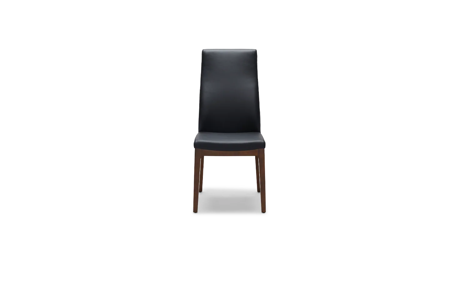 Brava Dining Chair - Black Leather