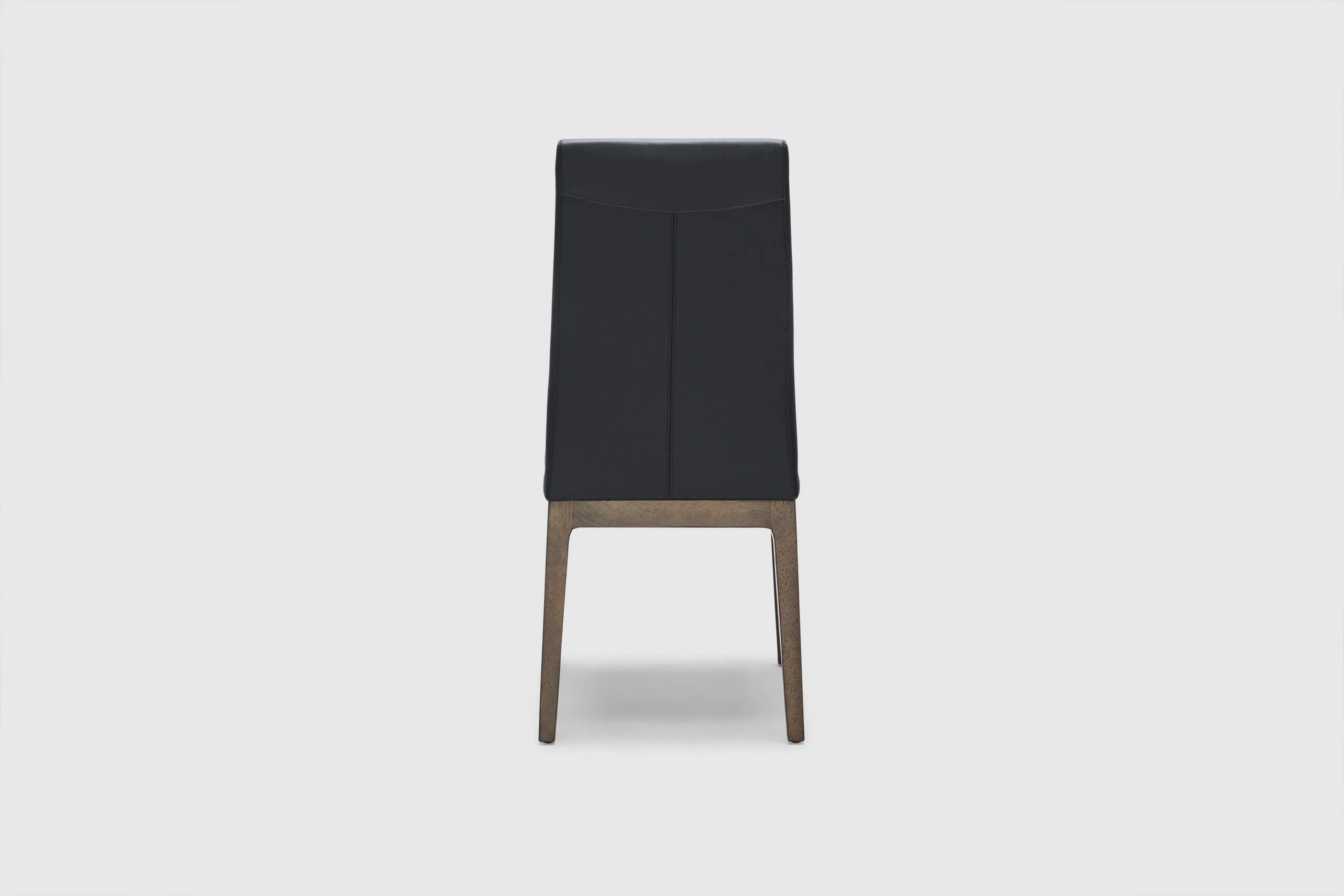 Brava Dining Chair - Black Leather - Image 8