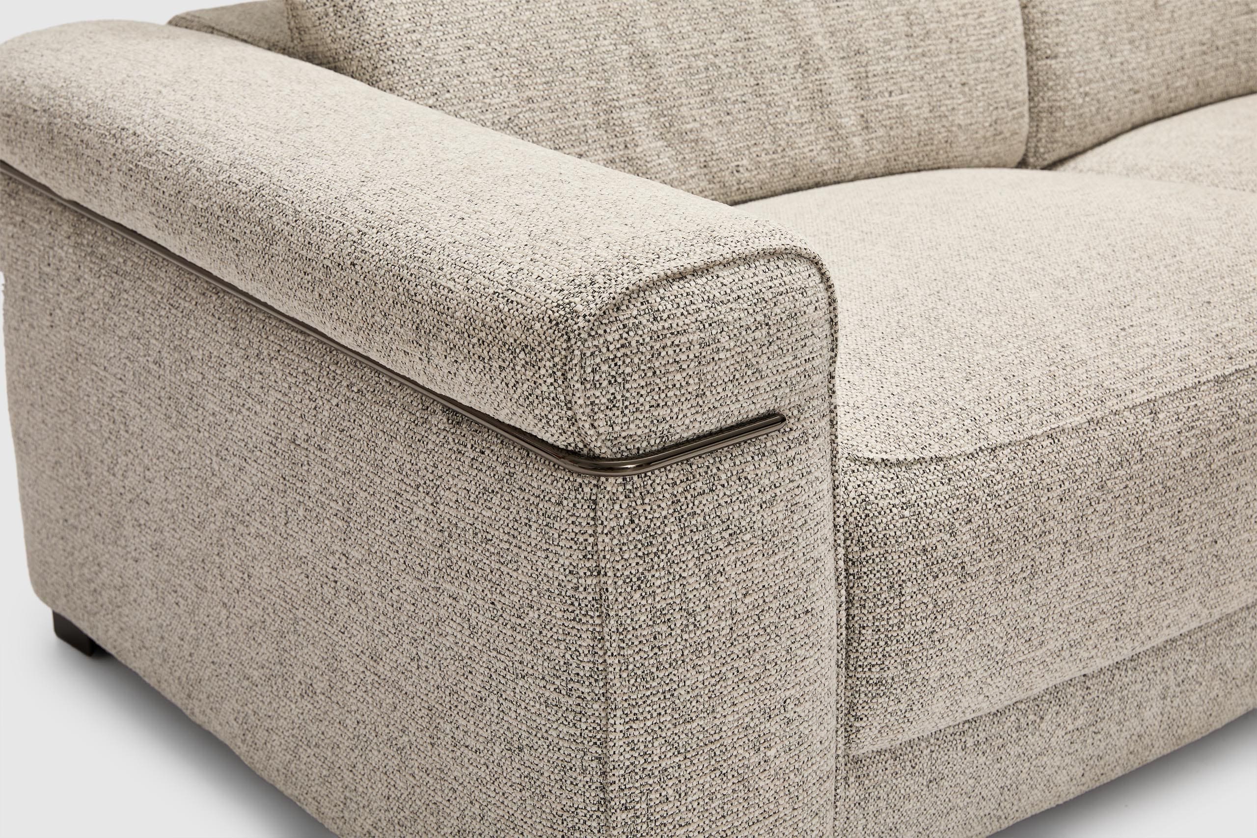 Briona 2.5 Seater Dual Electric Recliners And Headrests - Fabric - Image 11