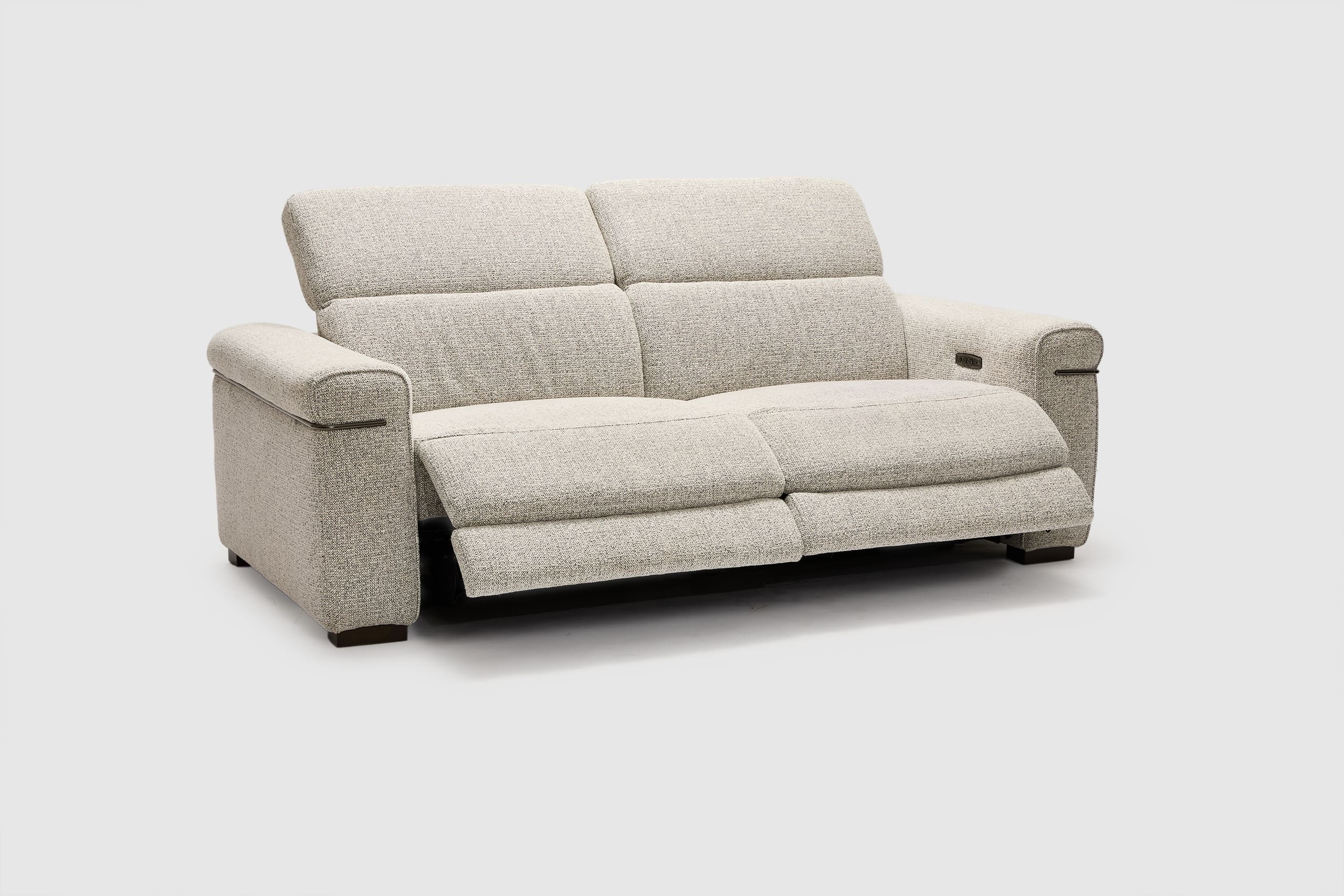 Briona 2.5 Seater Dual Electric Recliners And Headrests - Fabric - Image 9