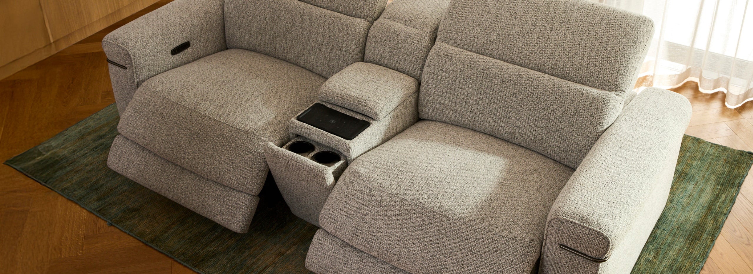 Briona 2.5 Seater + Multi-Function Storage Console - Image 3