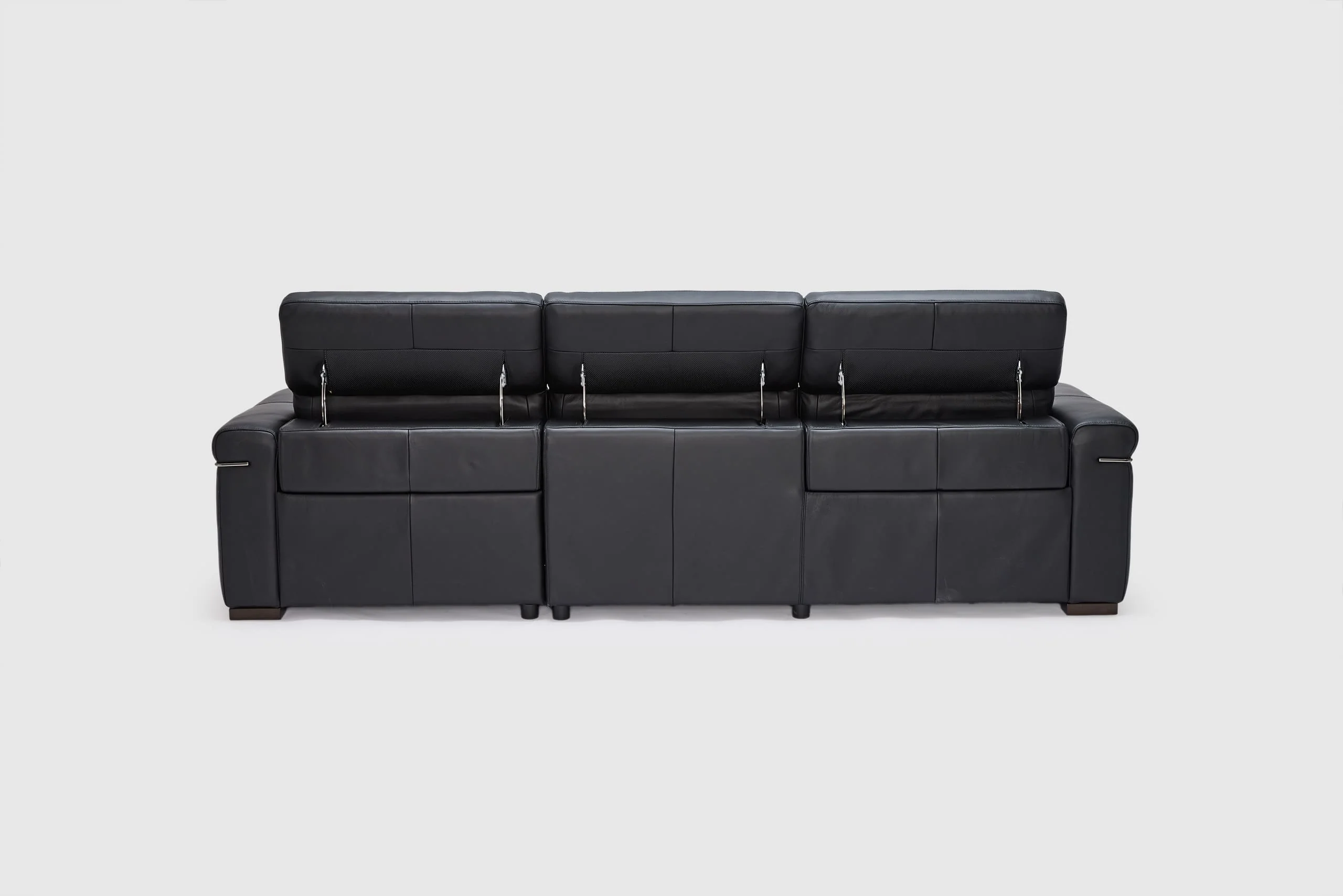 Briona 3.5 Seater Dual Electric Recliners & Electric Headrests - Leather - Image 17