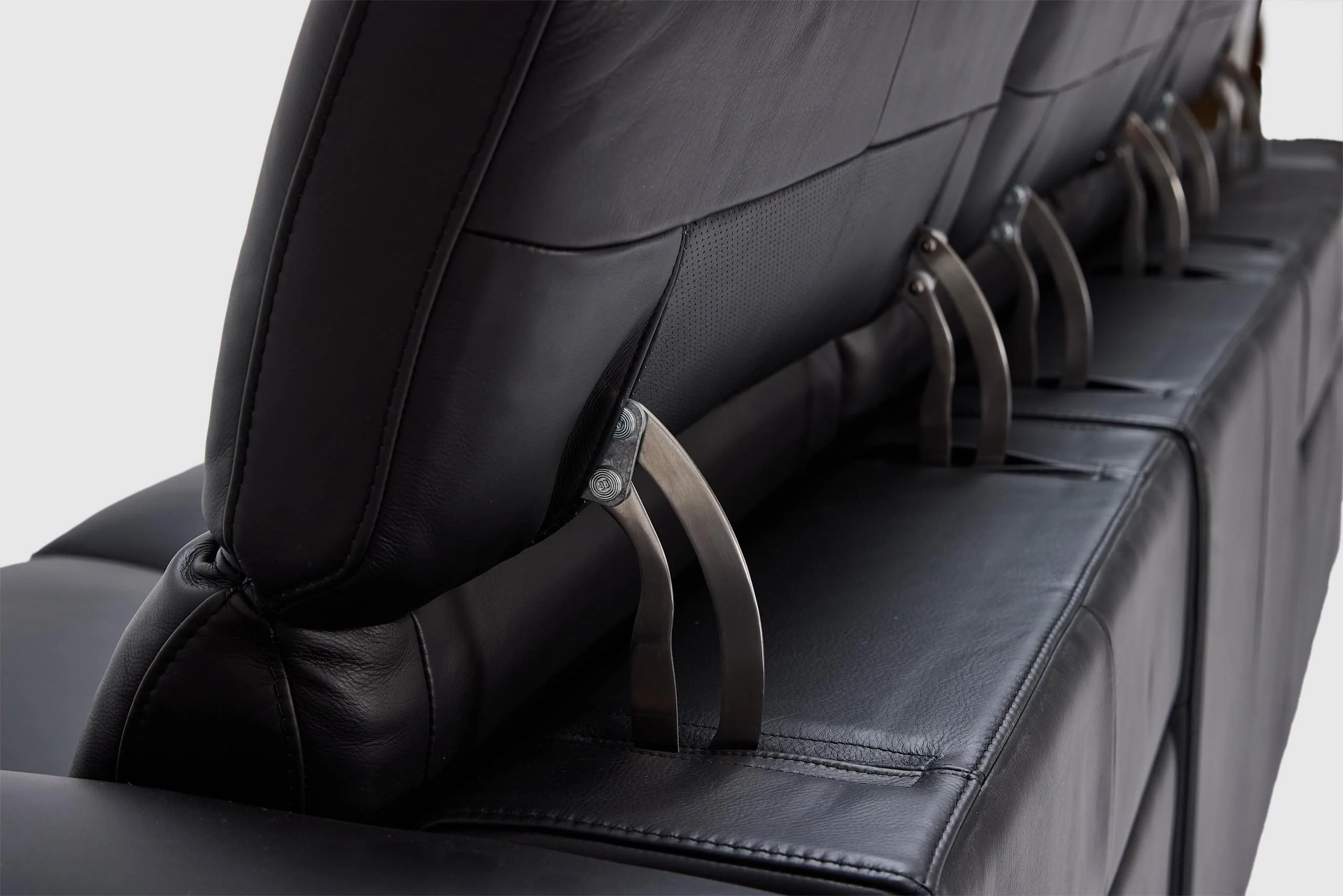 Briona 3.5 Seater Dual Electric Recliners & Electric Headrests - Leather - Image 18