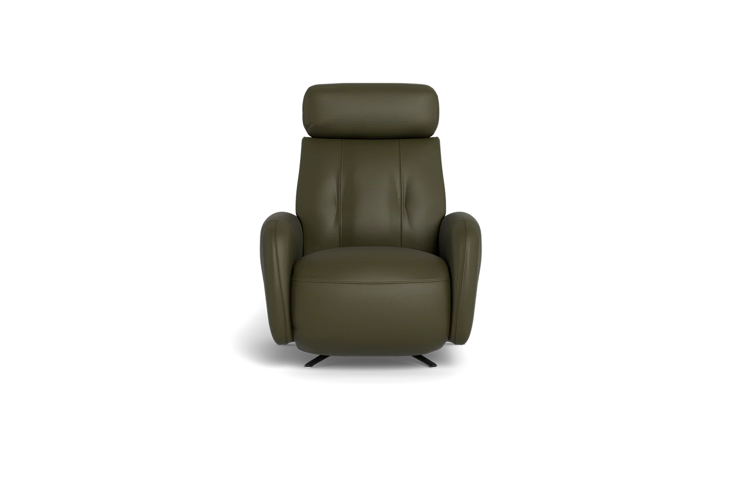 Bronte Manual Recliner Chair - Leather