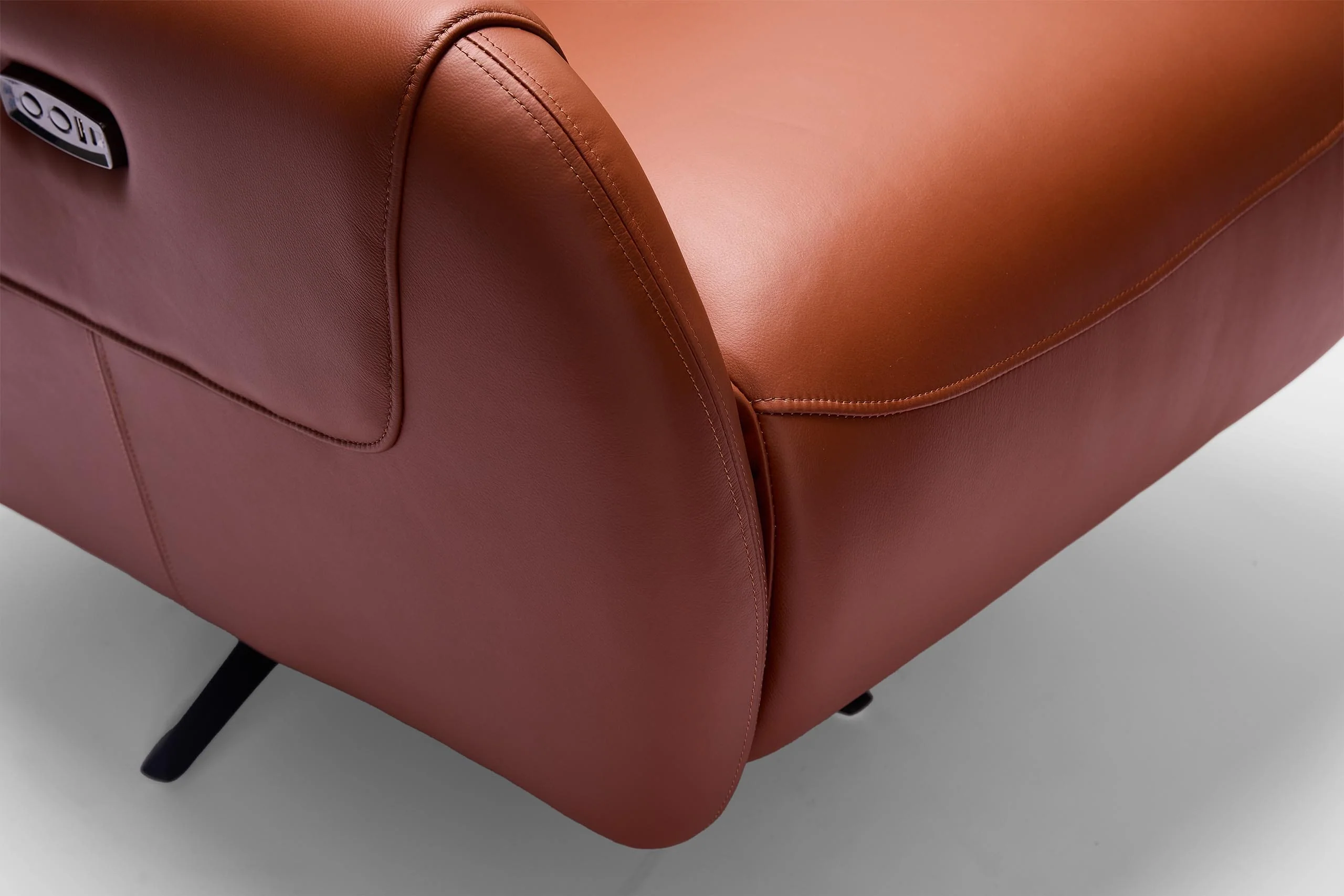 Bruce Recliner Chair - Leather - Image 12