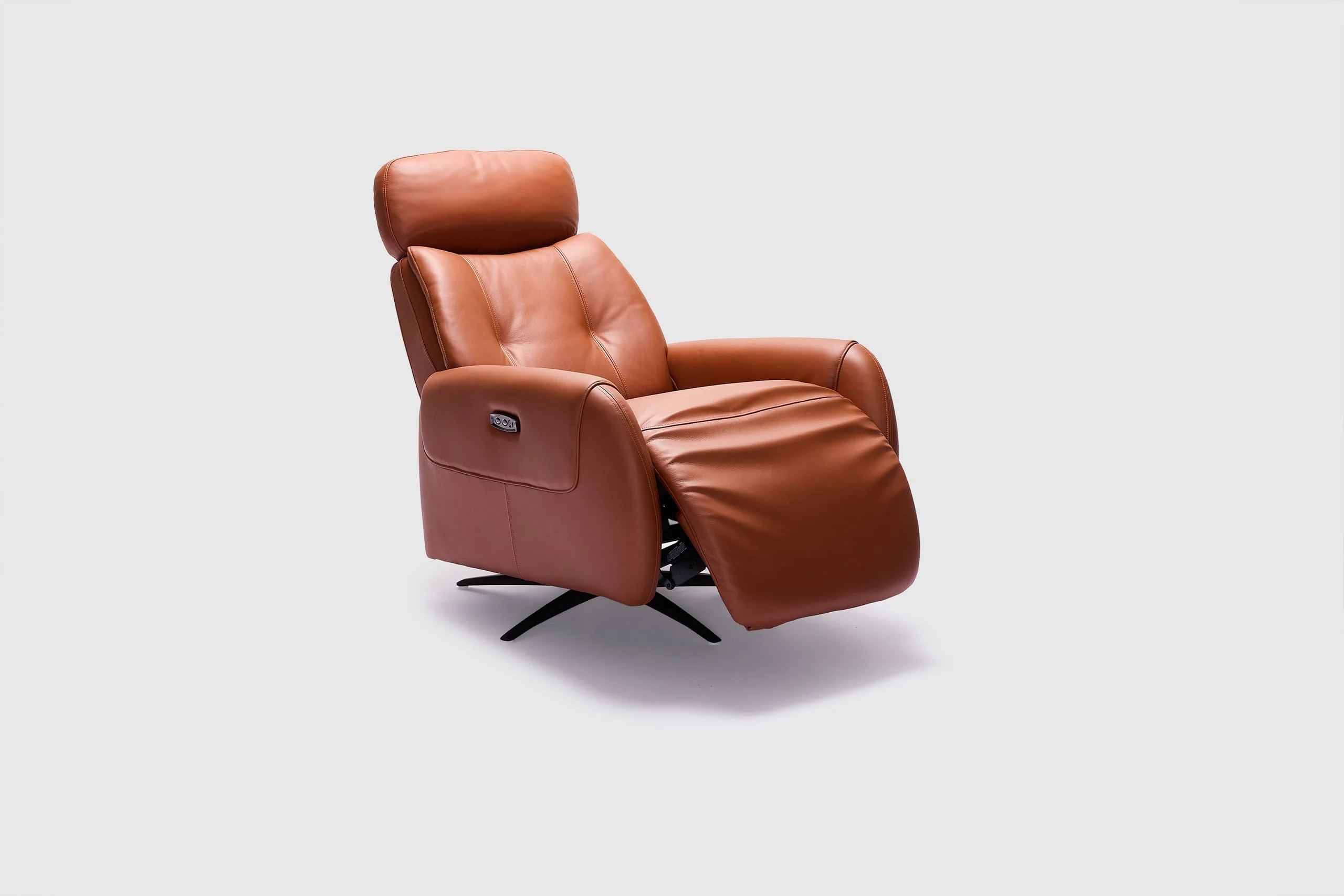 Bruce Recliner Chair - Leather - Image 7