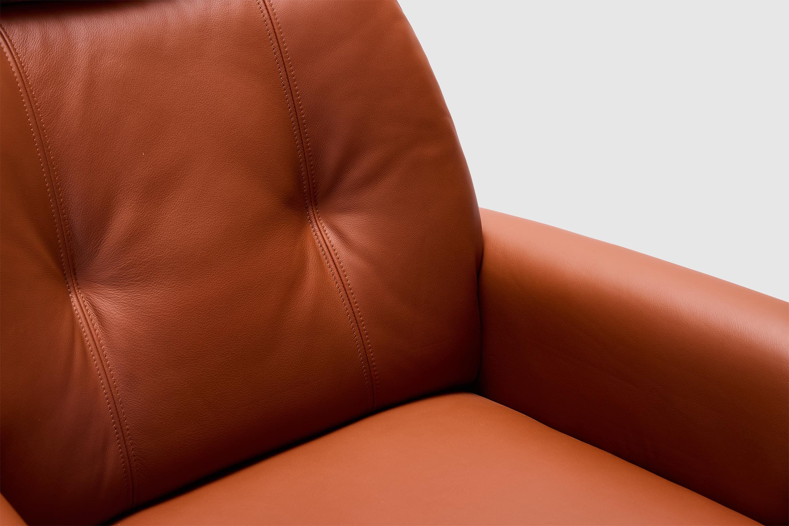 Bruce Recliner Chair - Leather - Image 9
