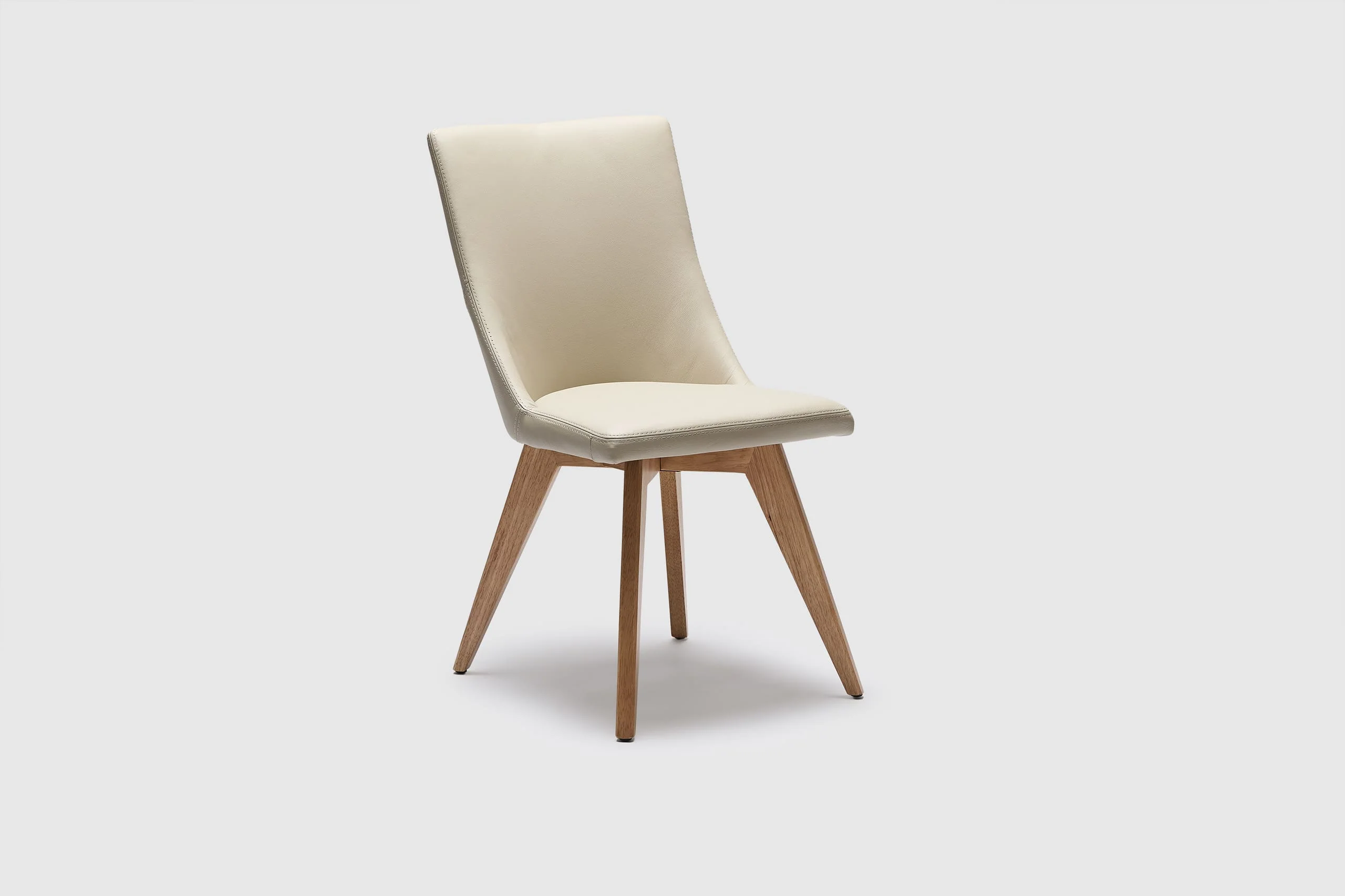 Camilla Dining Chair - Frost Leather - Image 3