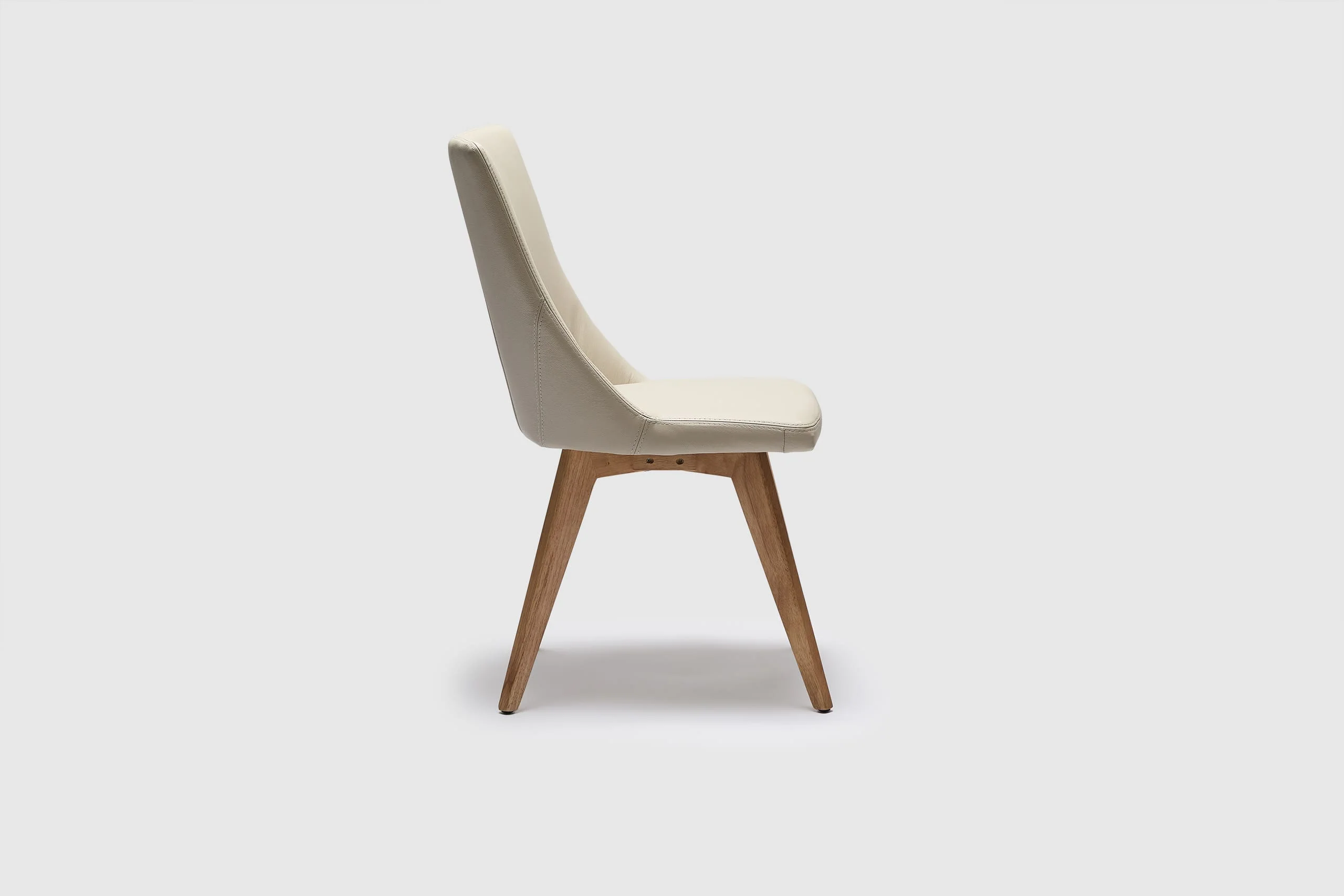 Camilla Dining Chair - Frost Leather - Image 4