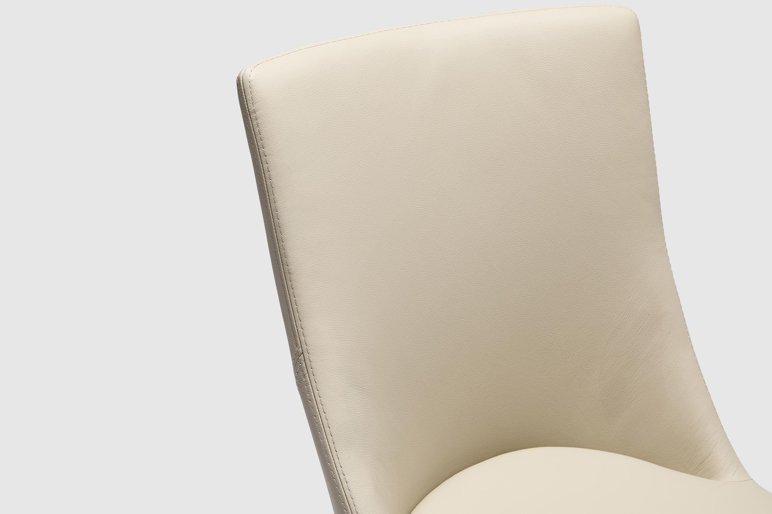 Camilla Dining Chair - Frost Leather - Image 6