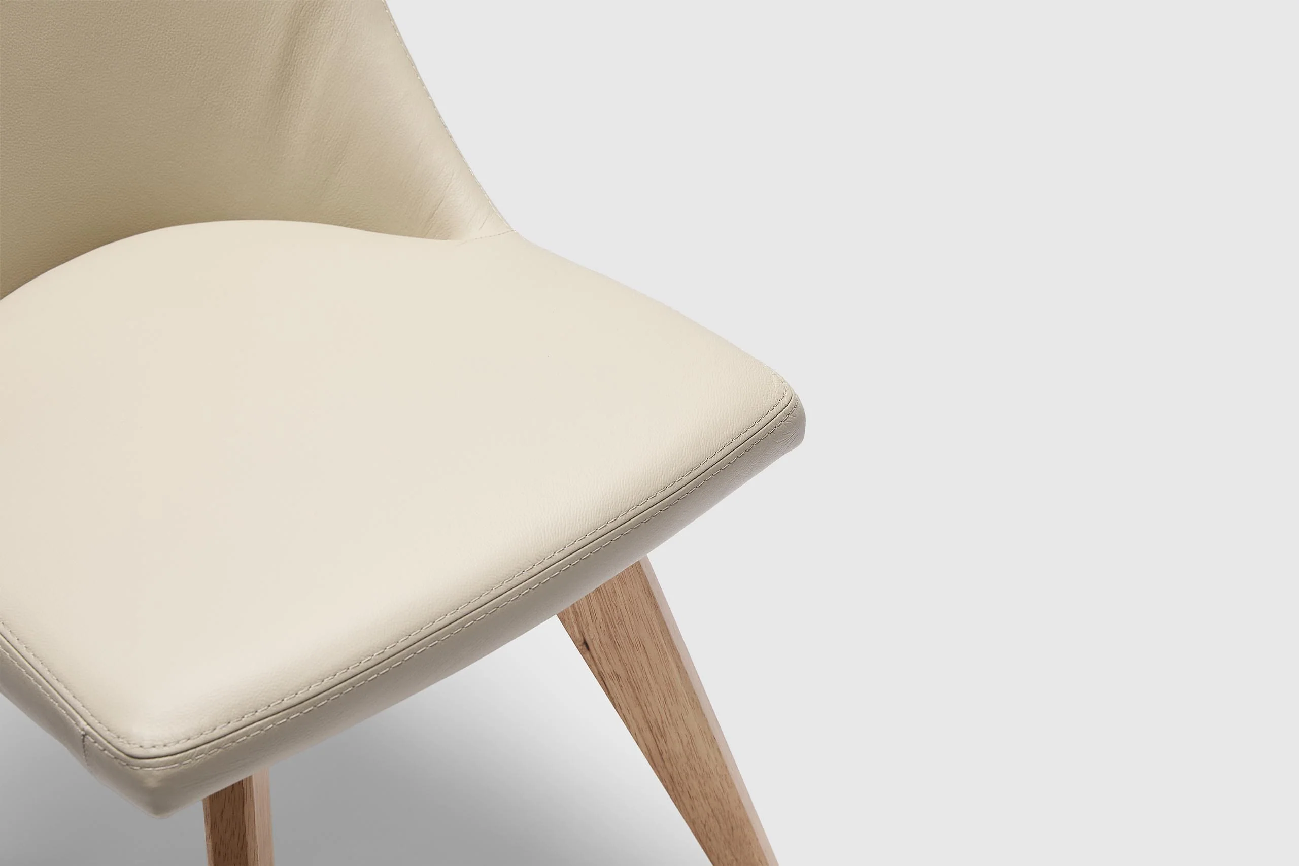 Camilla Dining Chair - Frost Leather - Image 8