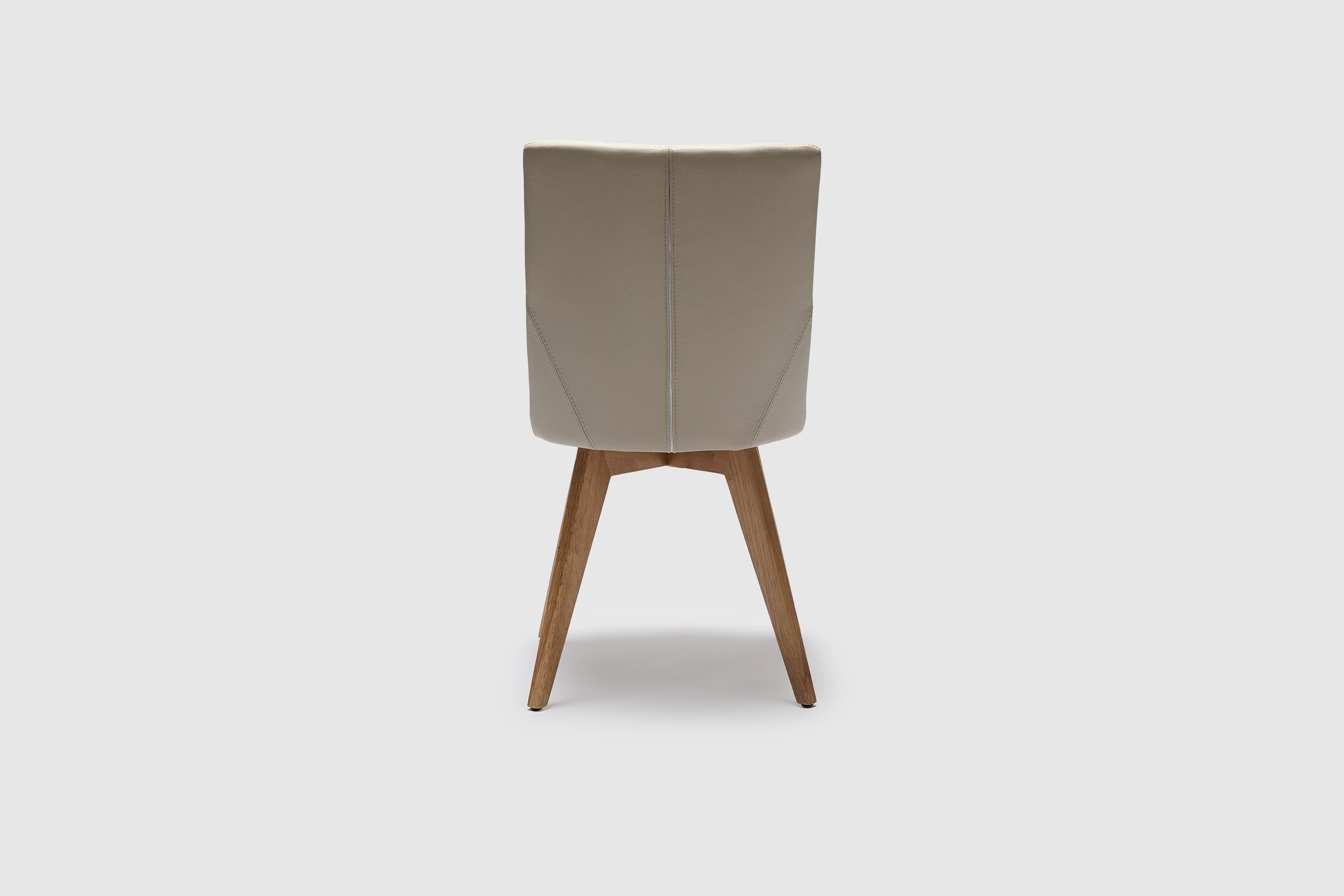 Camilla Dining Chair - Frost Leather - Image 9