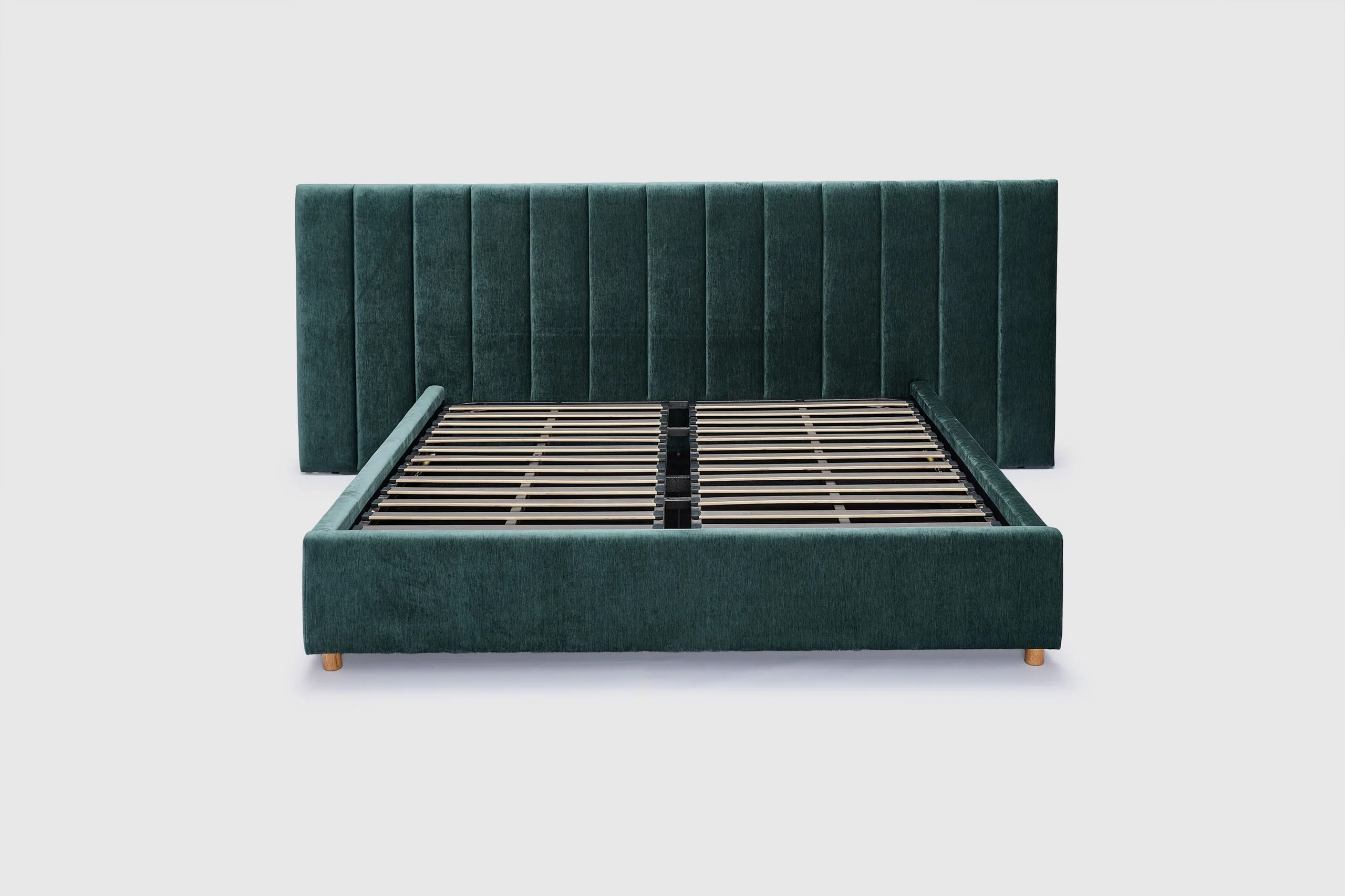 Caroline Extended Bedhead With Gas Lift Storage - Image 3