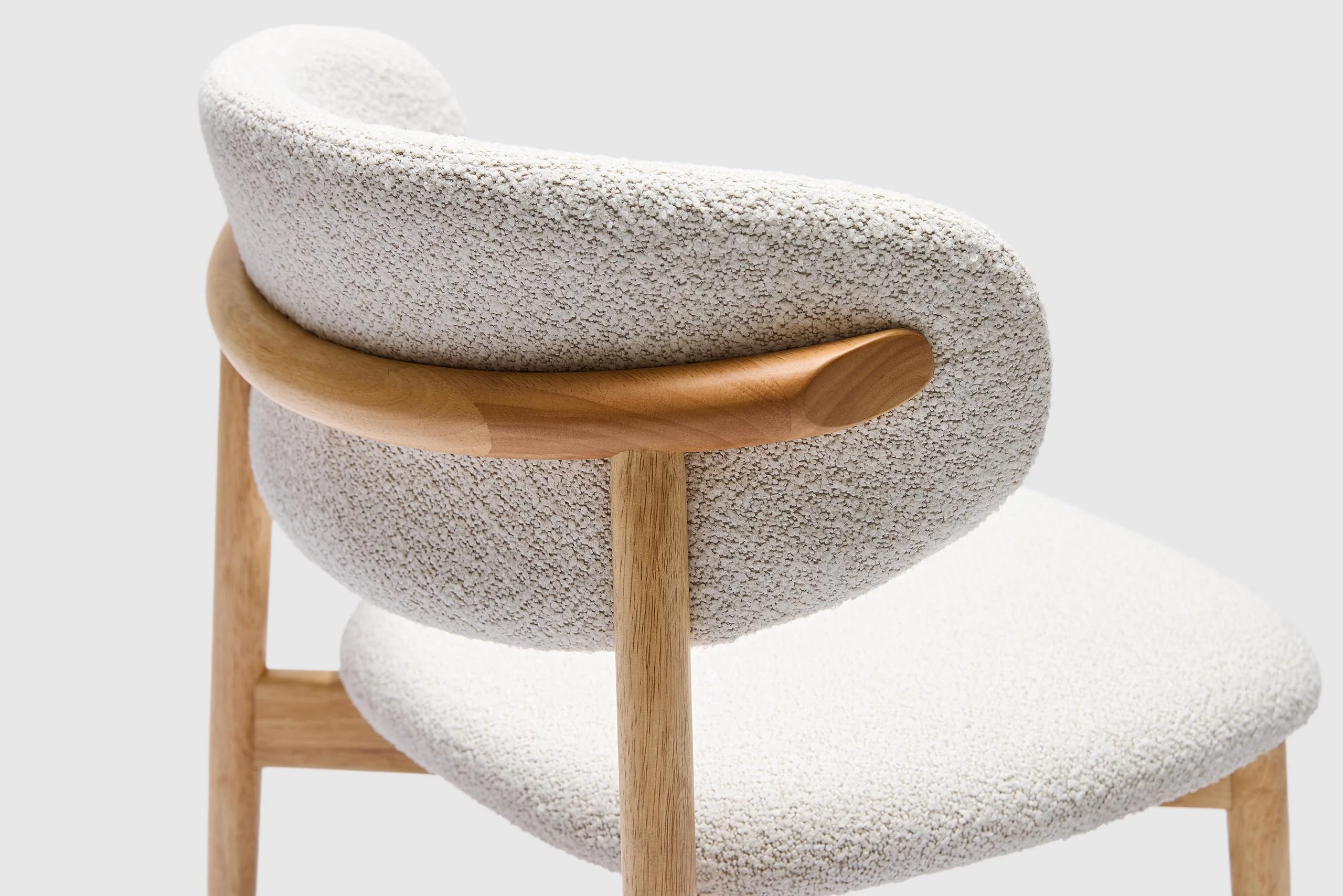 Celeste Dining Chair - Fabric/Natural Leg - Image 6