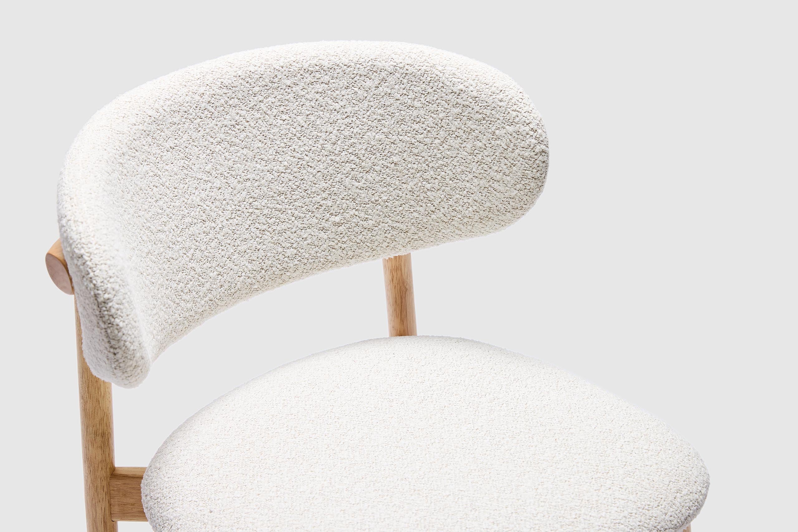 Celeste Dining Chair - Fabric/Natural Leg - Image 9