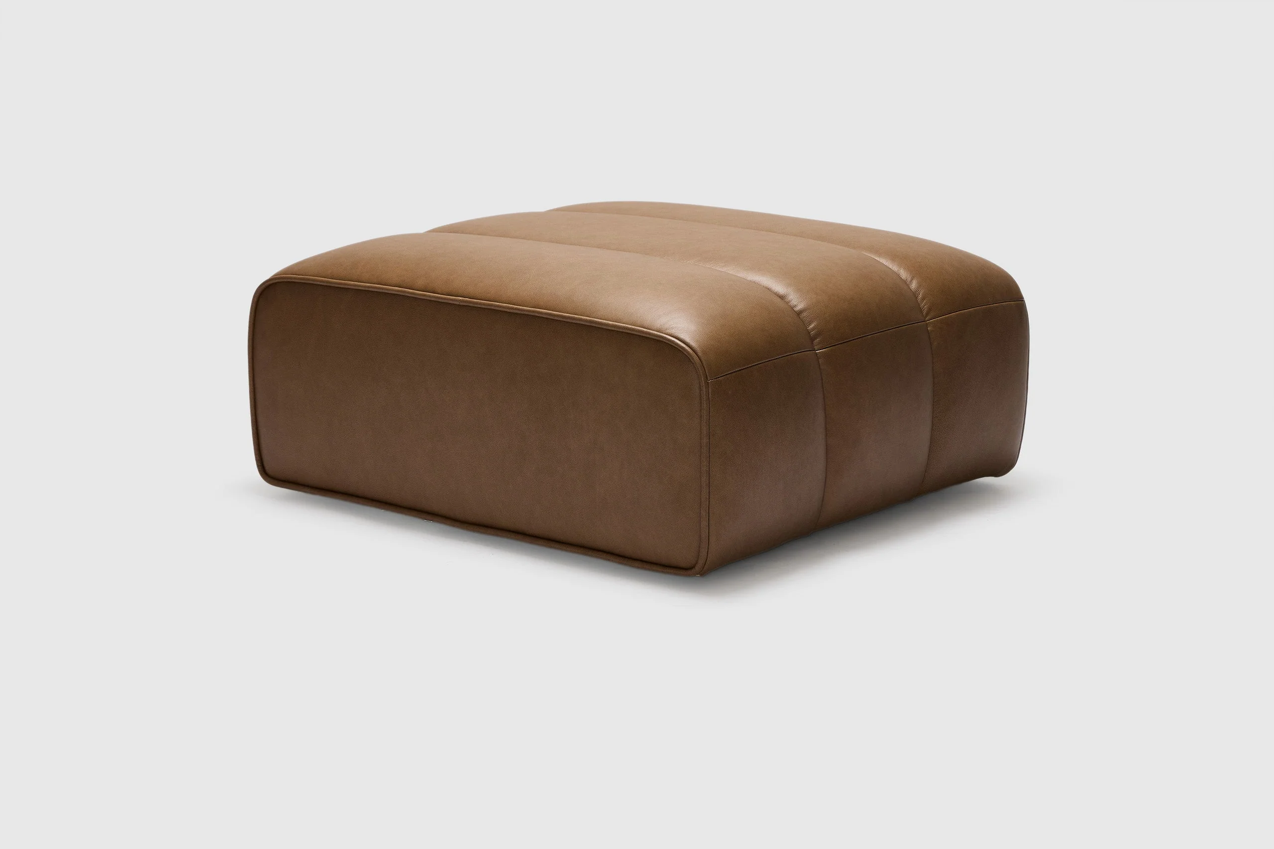 Celine Ottoman - Leather - Image 3