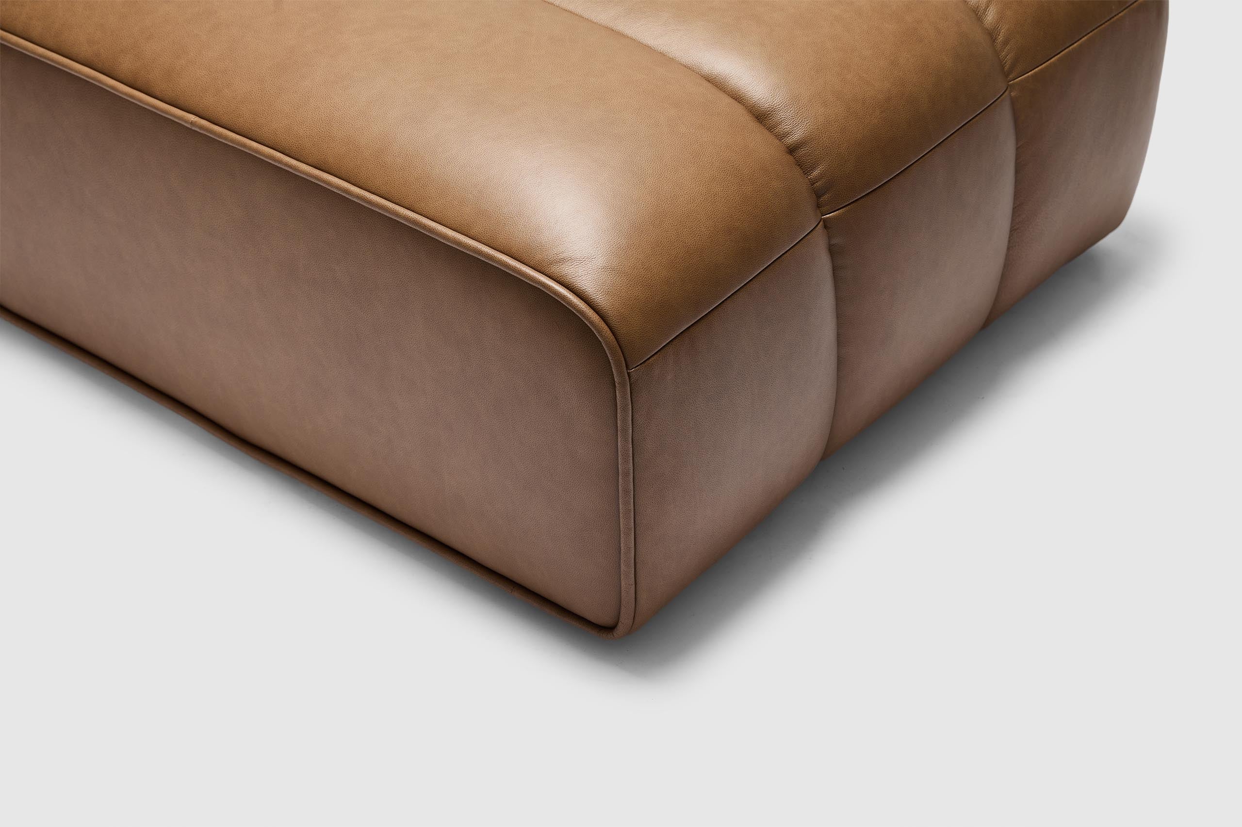 Celine Ottoman - Leather - Image 4