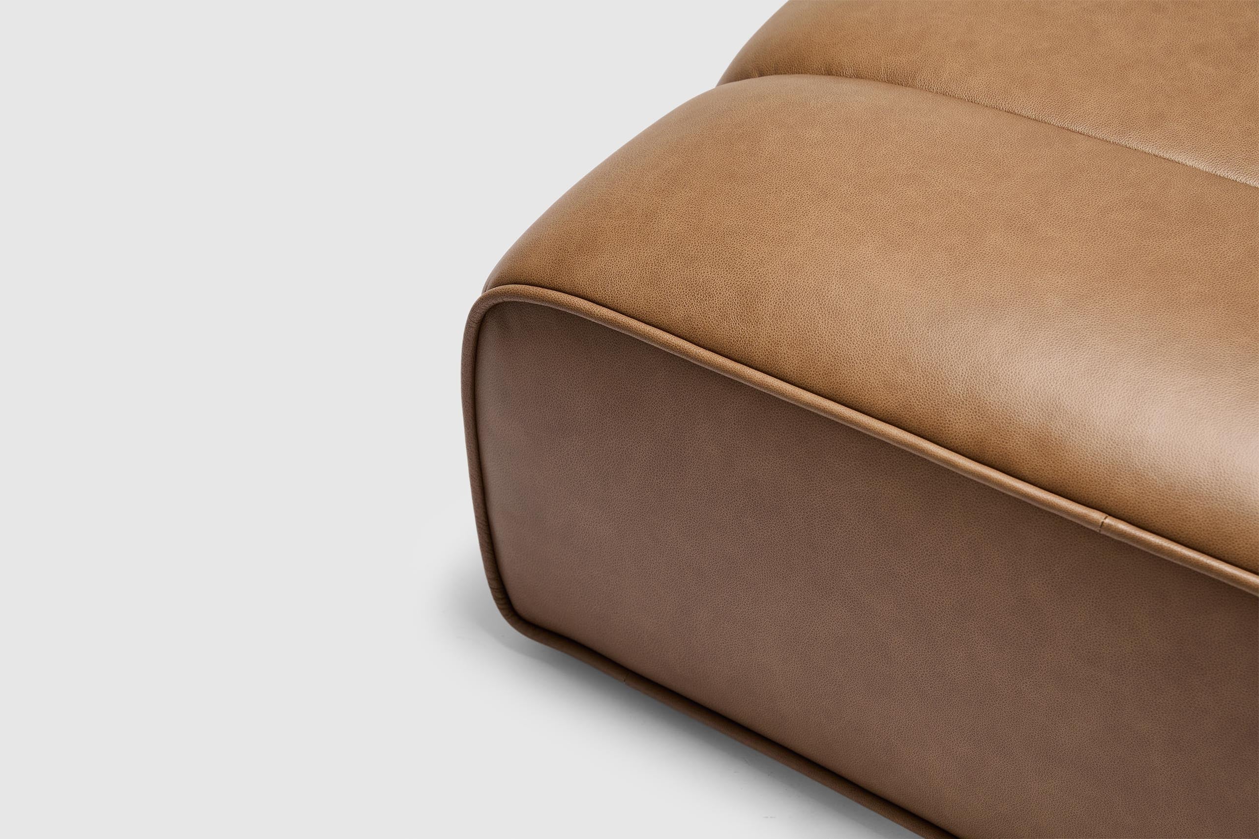 Celine Ottoman - Leather - Image 6