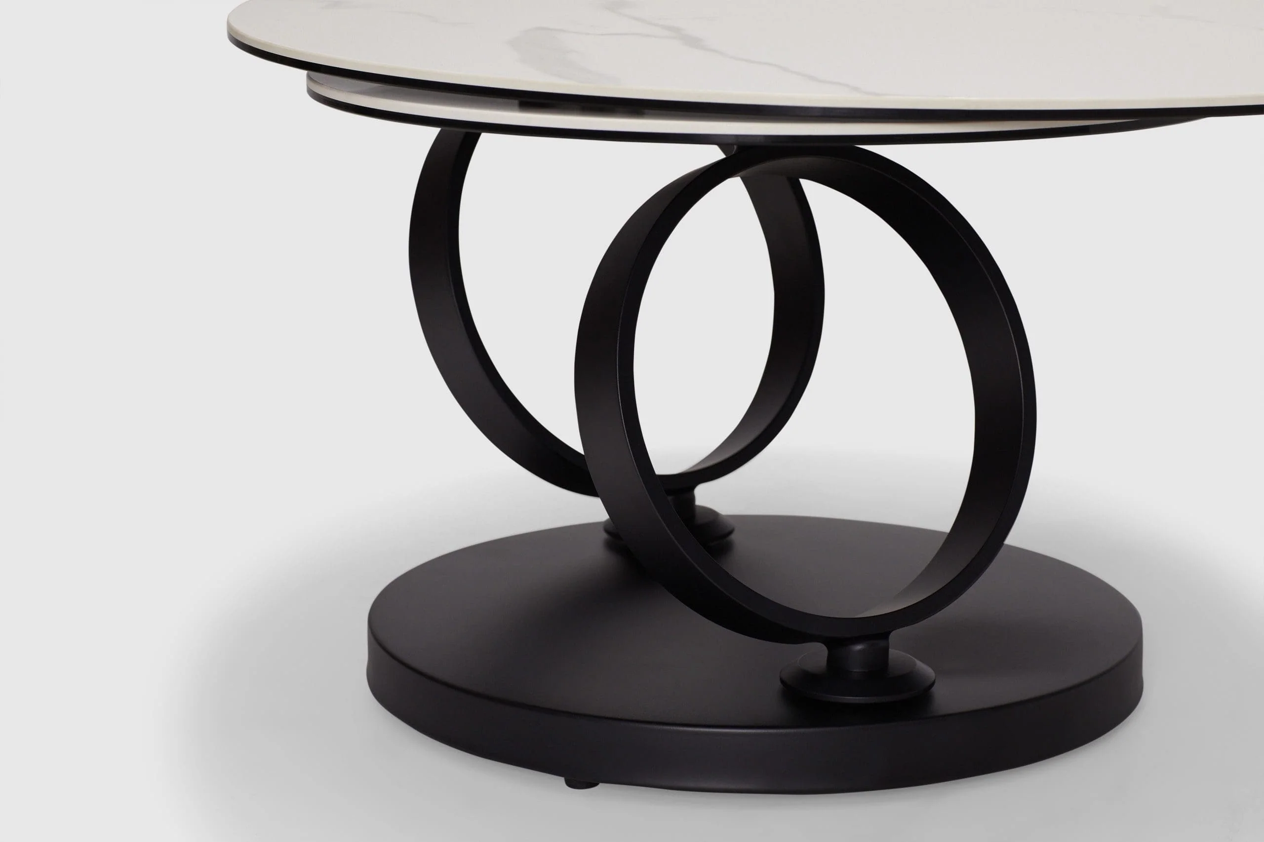 Fable Coffee Table - Polar White Ceramic - Image 11
