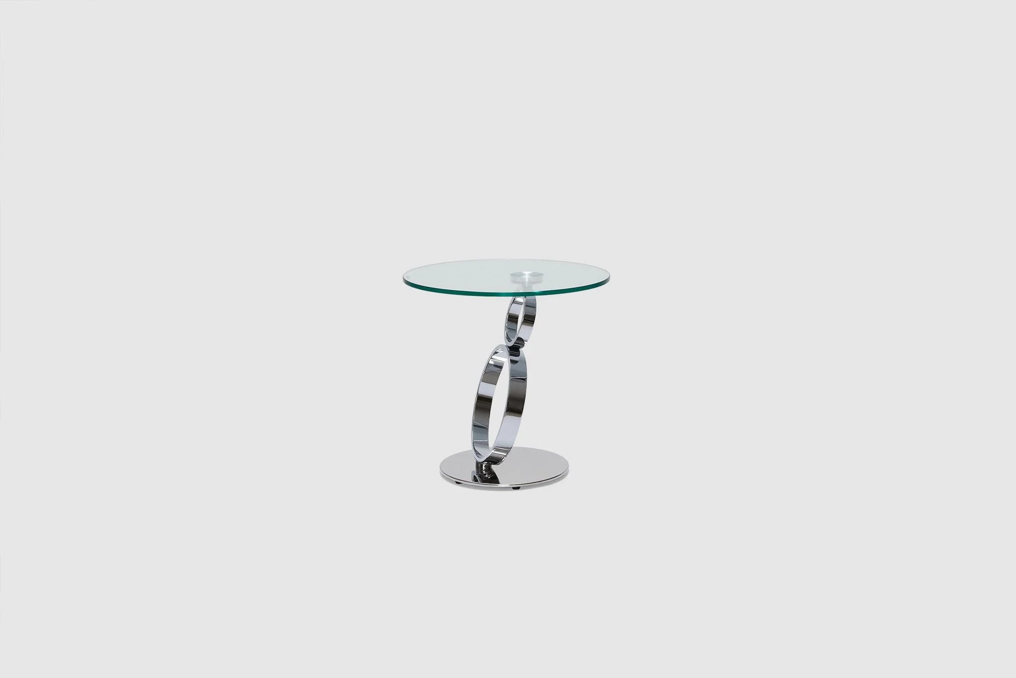 Fable Lamp Table - Chrome - Image 4