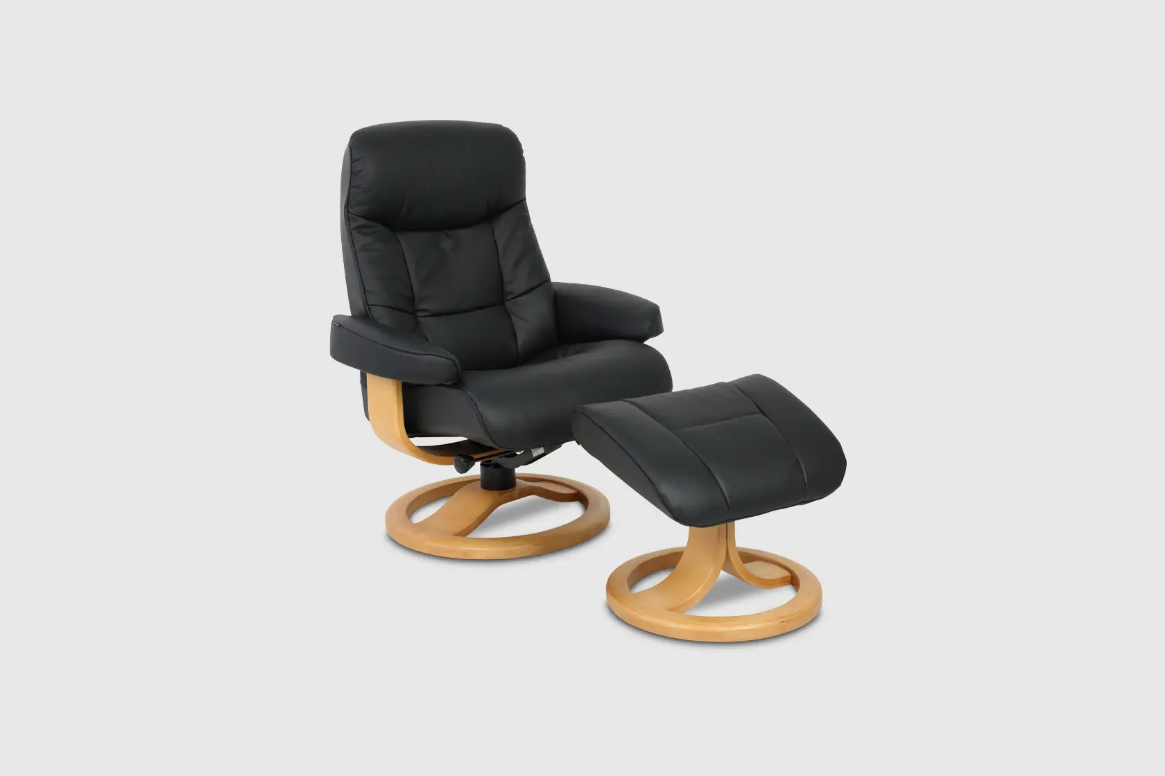 Freya Fjords Recliner Chair + Footstool - Large - Image 4
