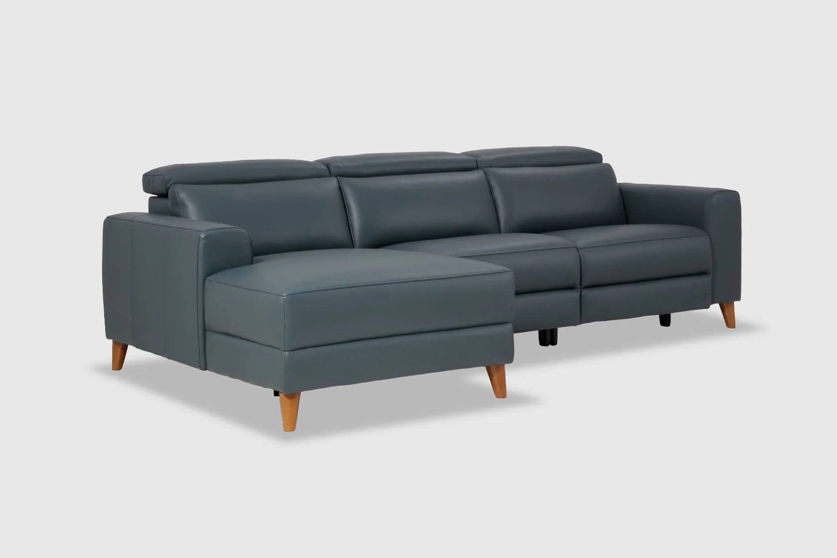 Gabby 3 Seat Electric Recliner With Electric Headrest And Chaise - Image 6