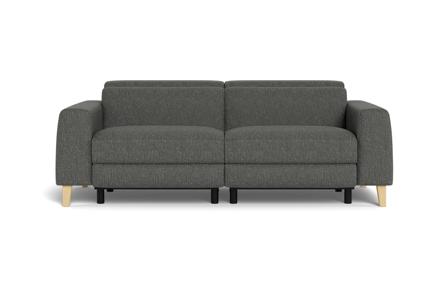 Gabrielle 2.5 Seater Dual Electric Recliners And Headrests - Fabric