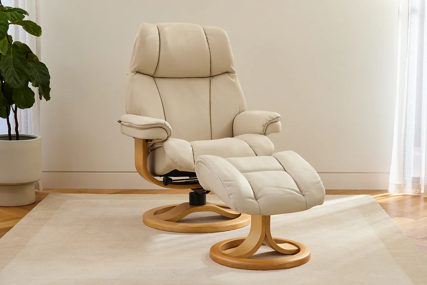 General Fjords Recliner - Ivory - Image 2