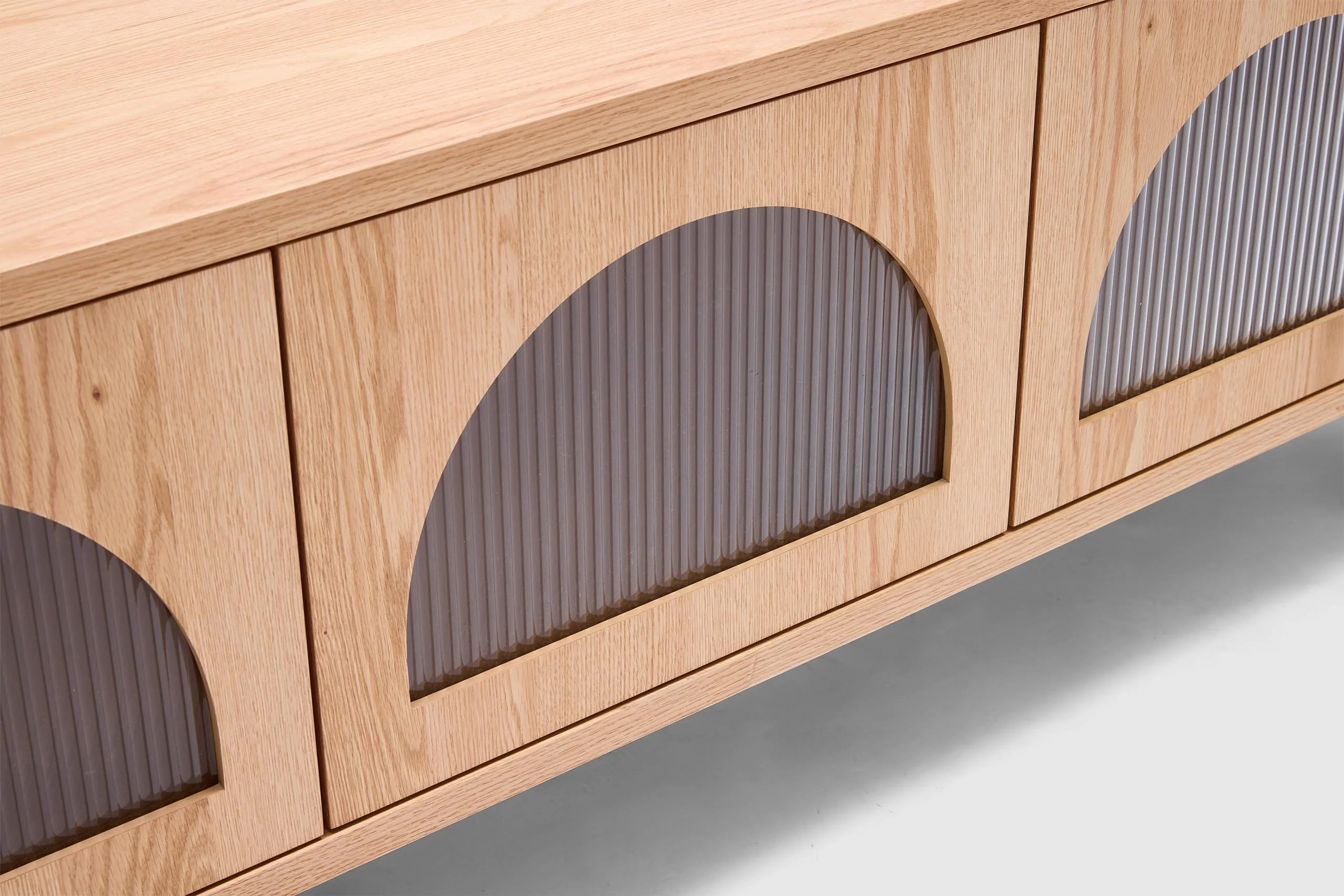 Gloria 3 Door Entertainment Unit - Natural - Image 8