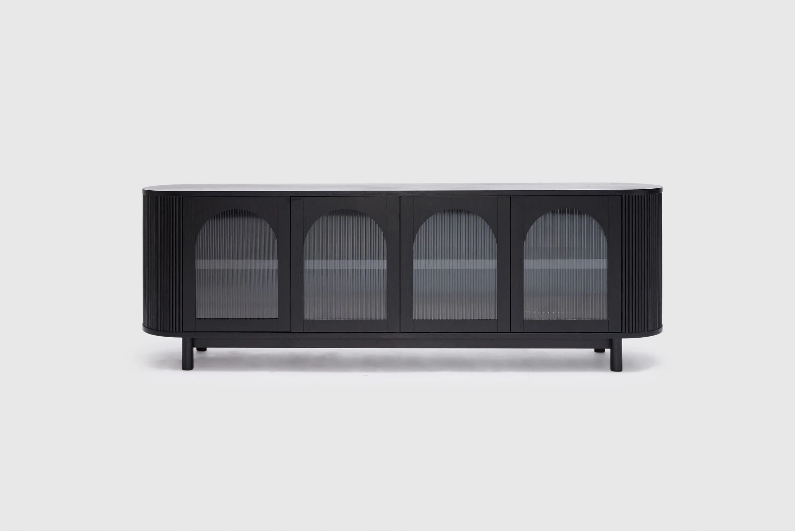 Gloria 4 Door Buffet - Black - Image 2