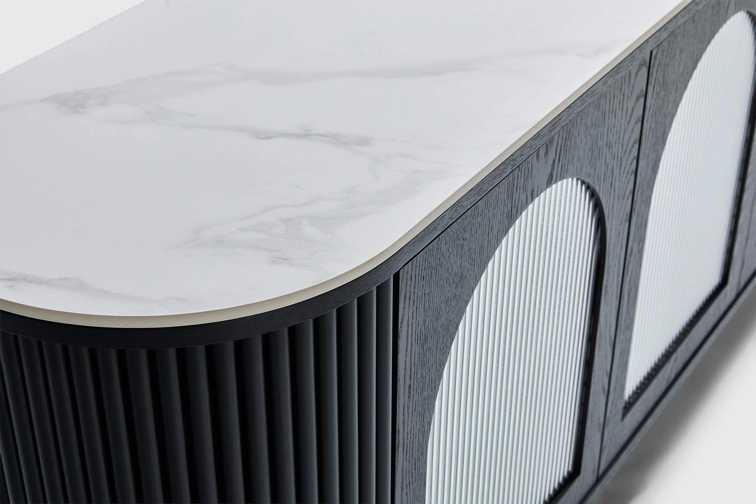 Gloria 4 Door Buffet - Ceramic - Image 9