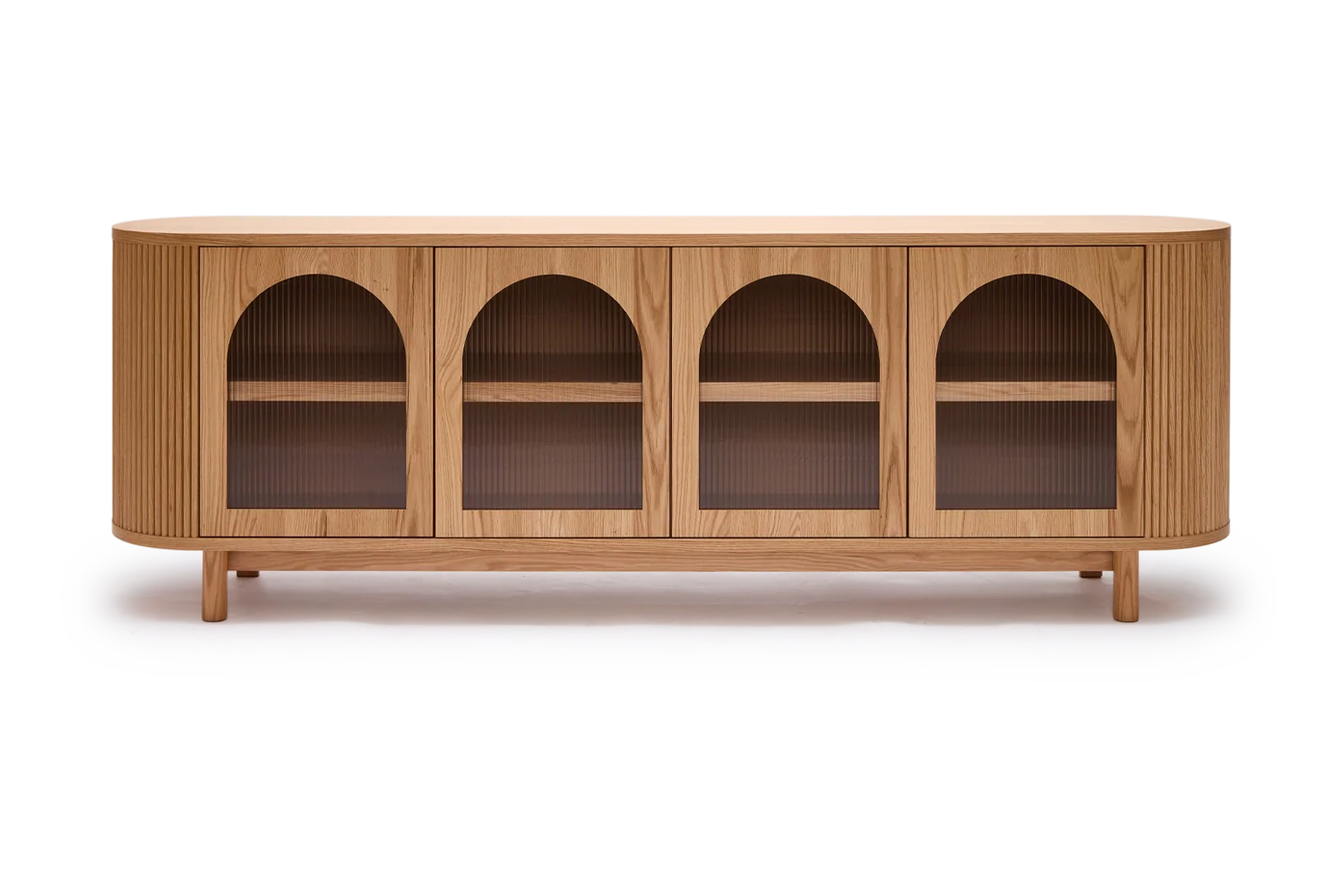 Gloria 4 Door Buffet - Natural