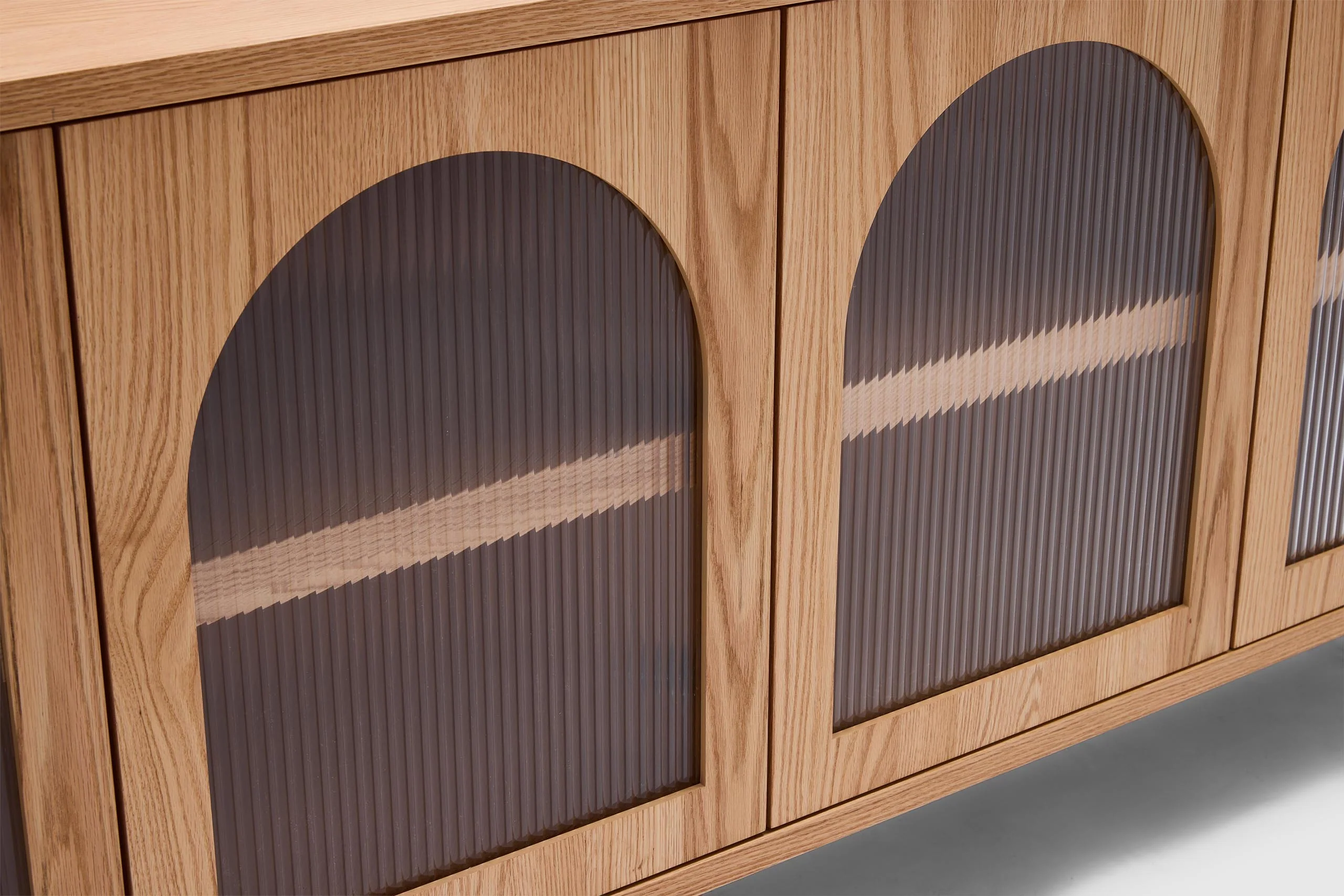 Gloria 4 Door Buffet - Natural - Image 9