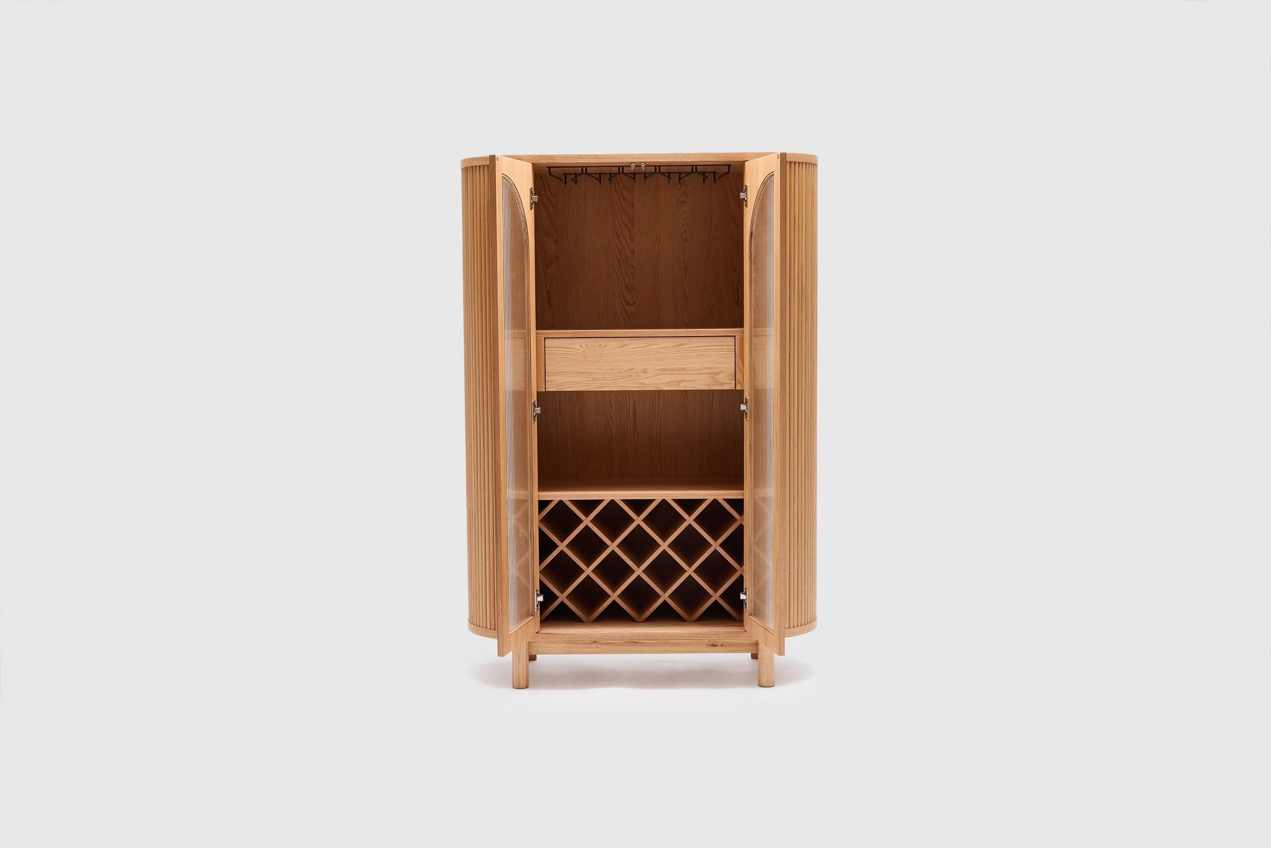 Gloria Bar Cabinet - Natural - Image 3