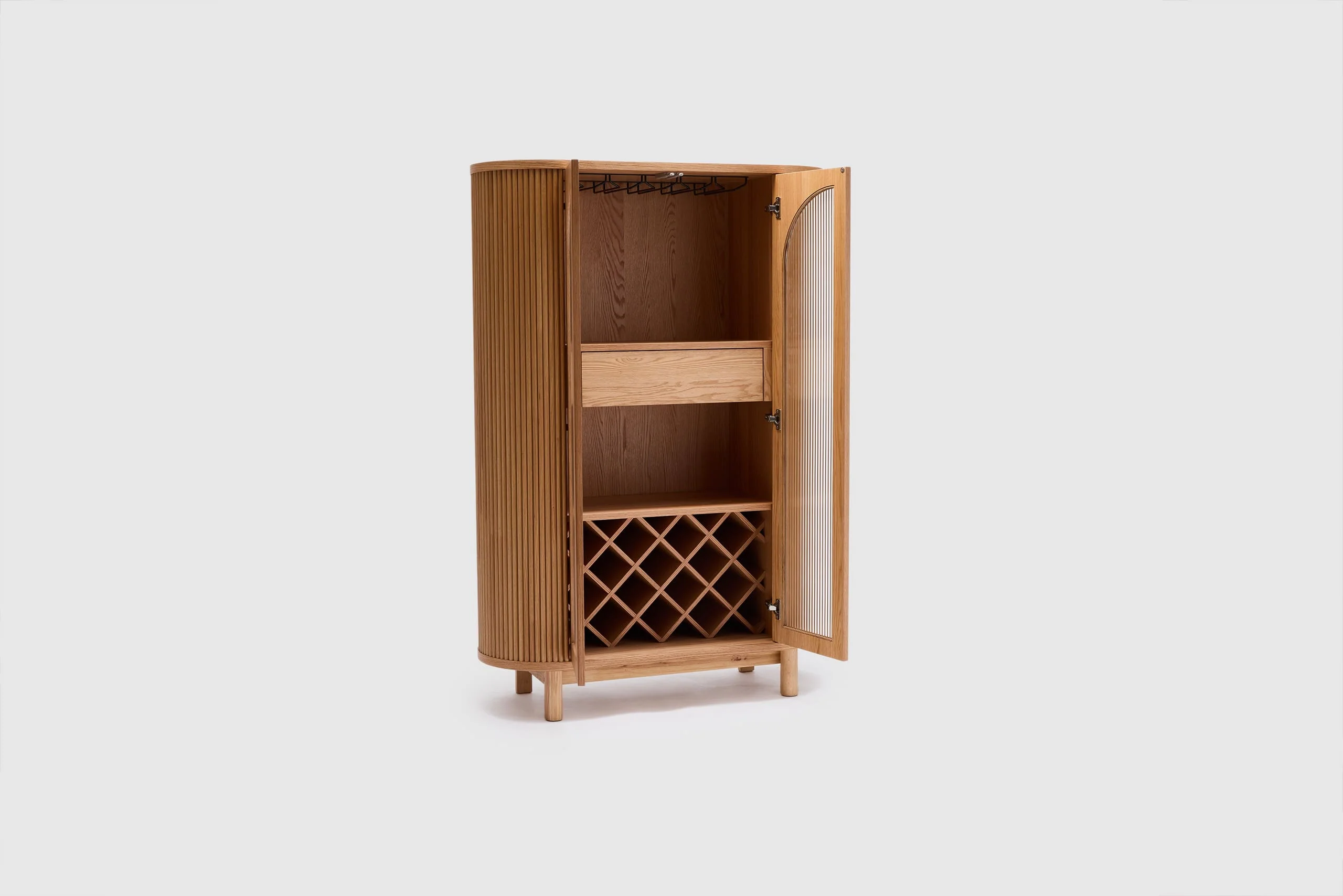 Gloria Bar Cabinet - Natural - Image 5
