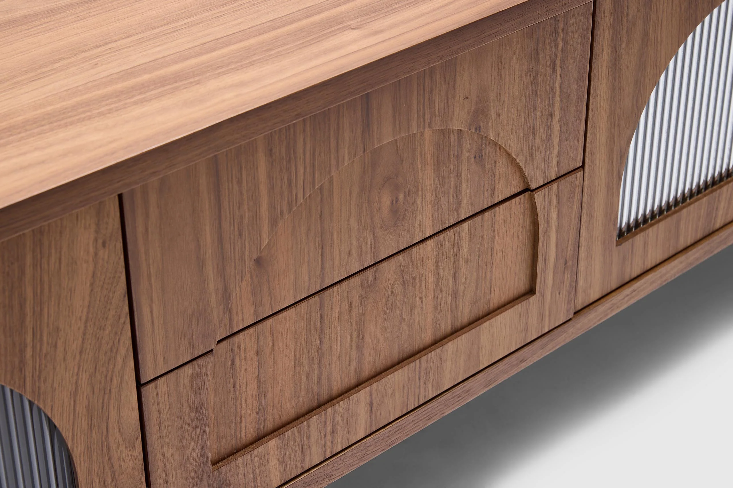 Gloria Entertainment Unit - American Walnut - Image 10