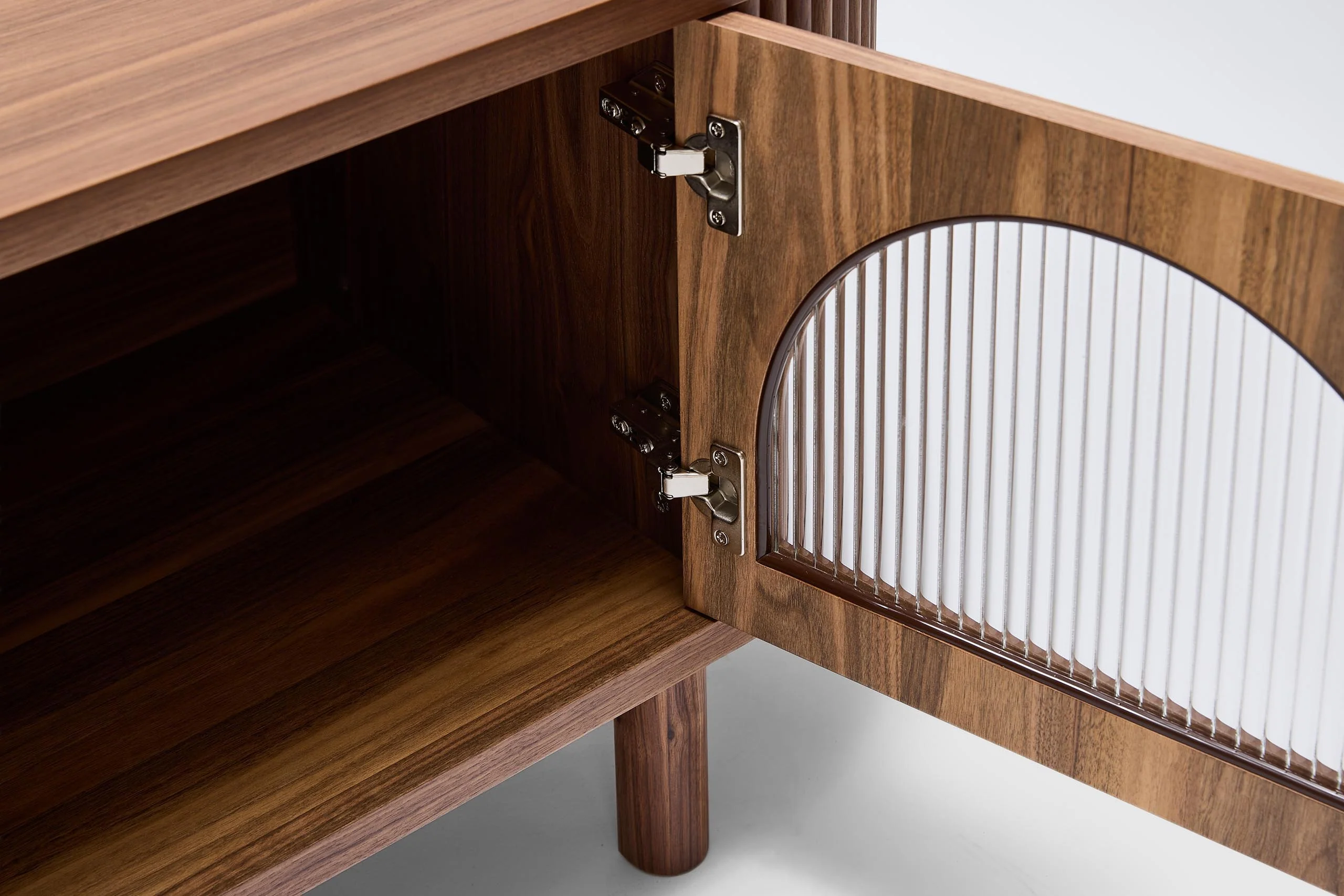 Gloria Entertainment Unit - American Walnut - Image 14
