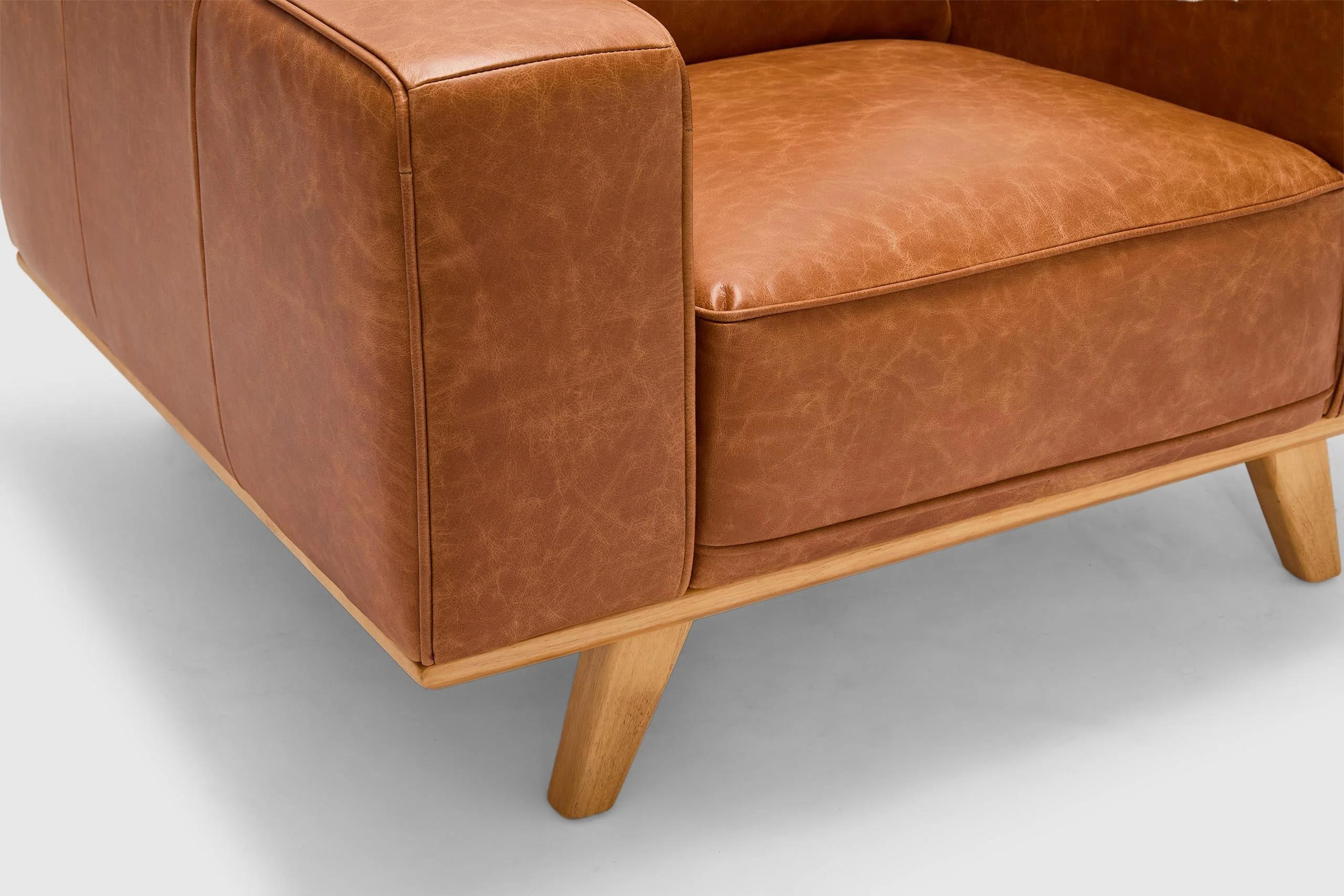 Hendrix 1 Seater Vintage Leather - Image 8