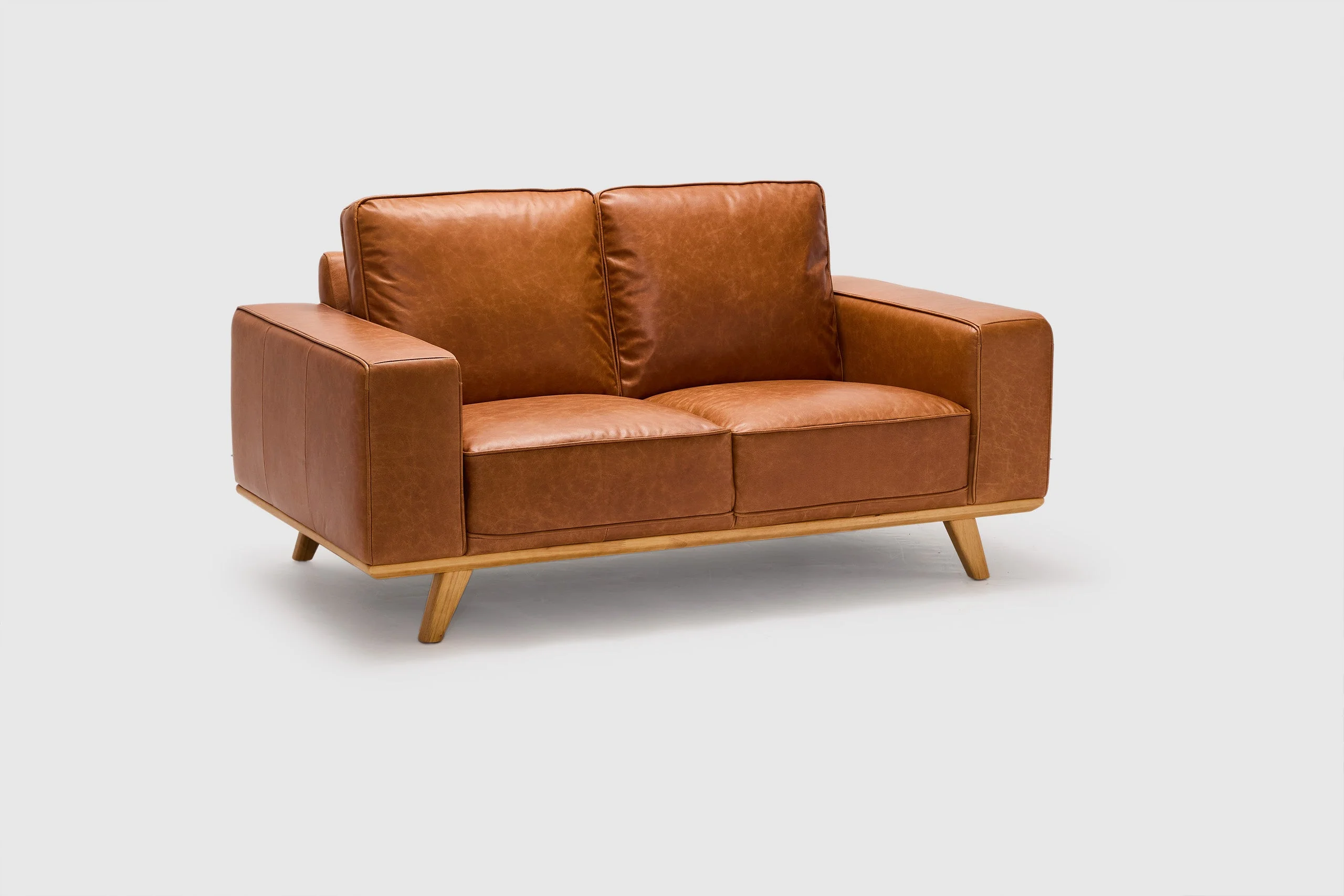 Hendrix 2 Seater Vintage Leather - Image 3